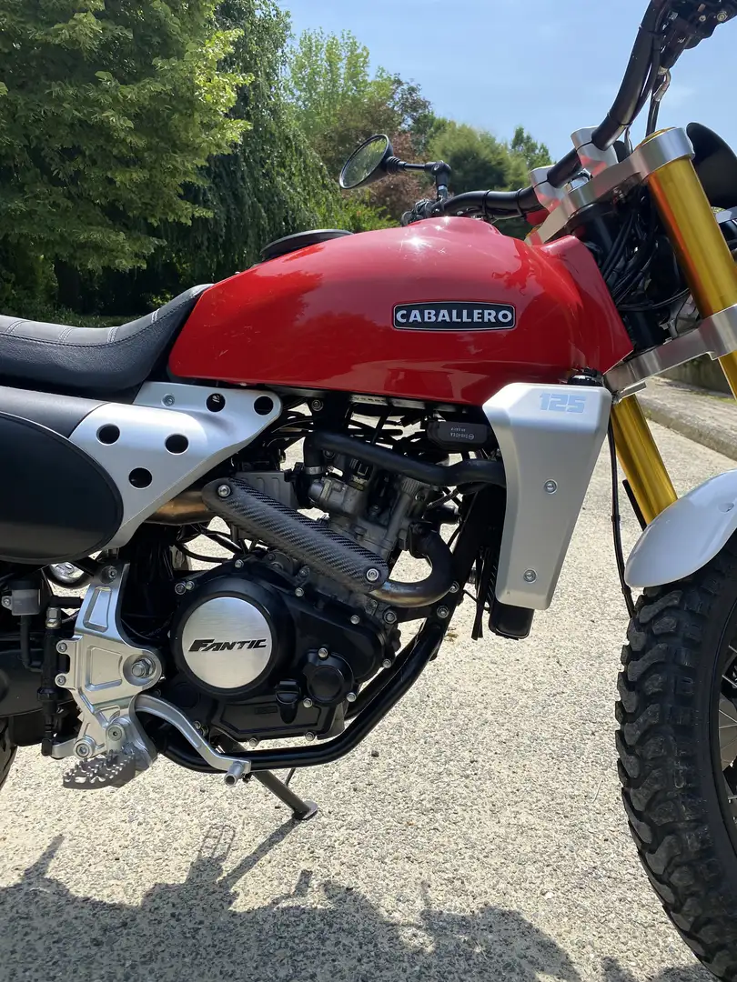 Fantic Caballero 125 scrambler Roşu - 2