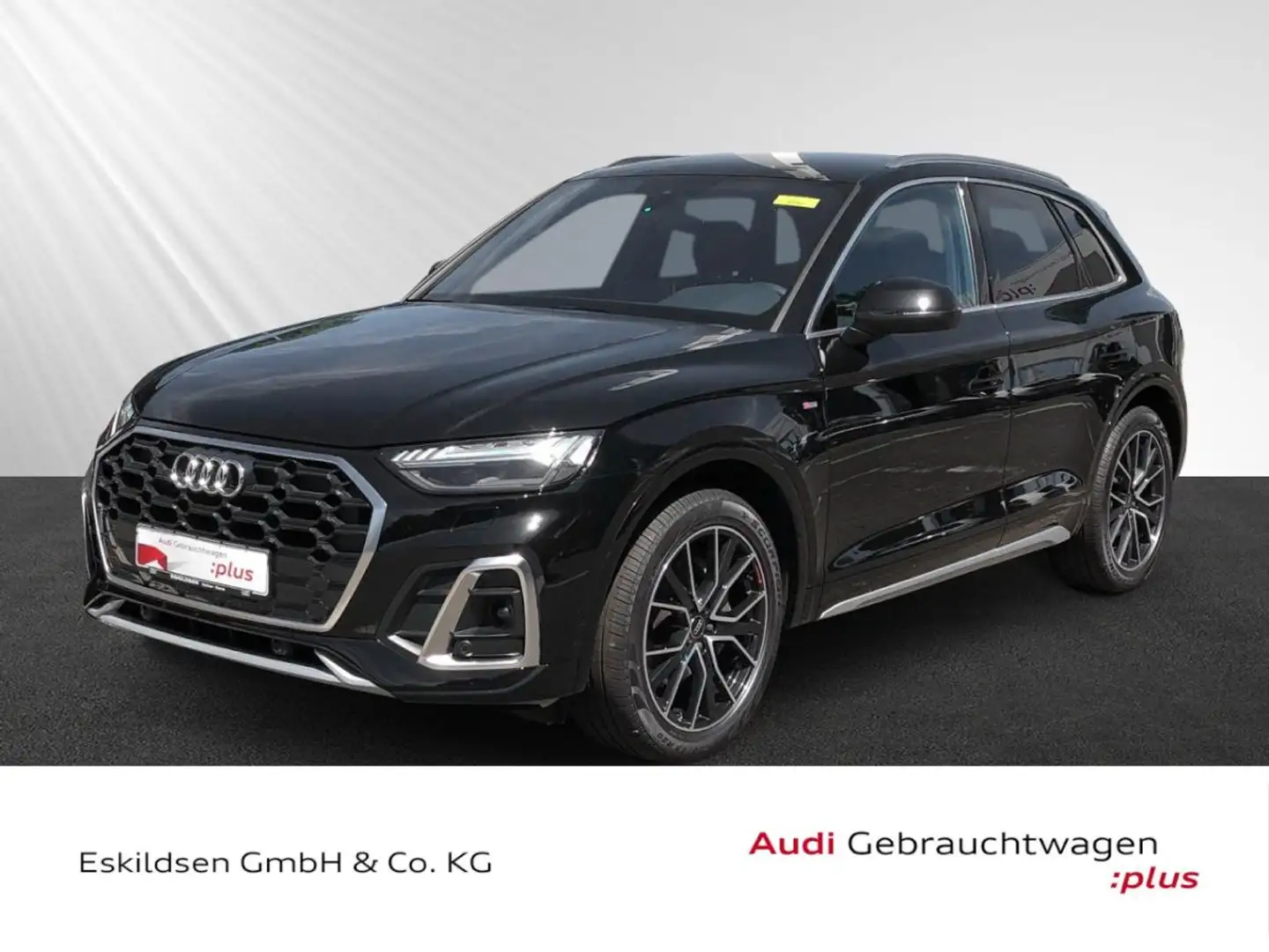 Audi Q5 35 TDI S tronic S-LINE+MATRIX+AHK+ACC+SITZHZG Schwarz - 1