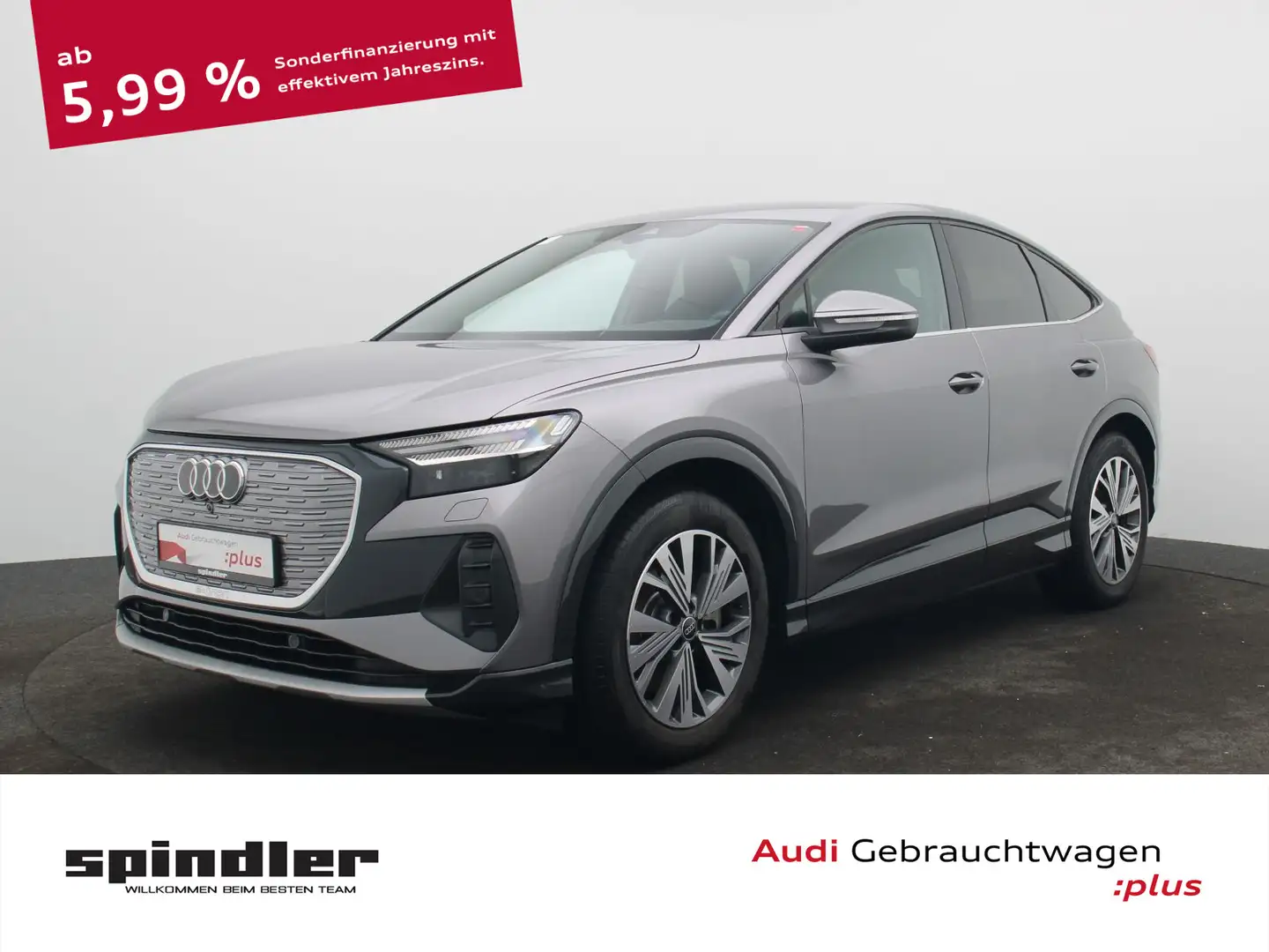 Audi Q4 e-tron 40 / Matrix, Head-up, ACC Grau - 1
