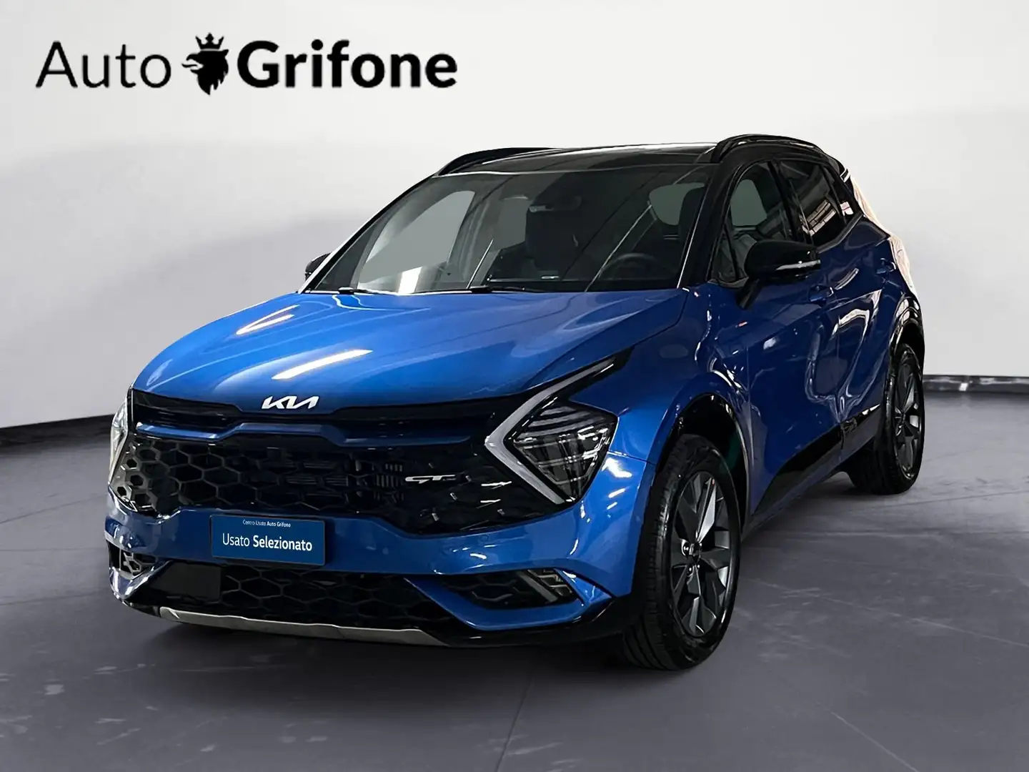 Kia Sportage Sportage 1.6 TGDi HEV AT GT-line Plus Blauw - 1