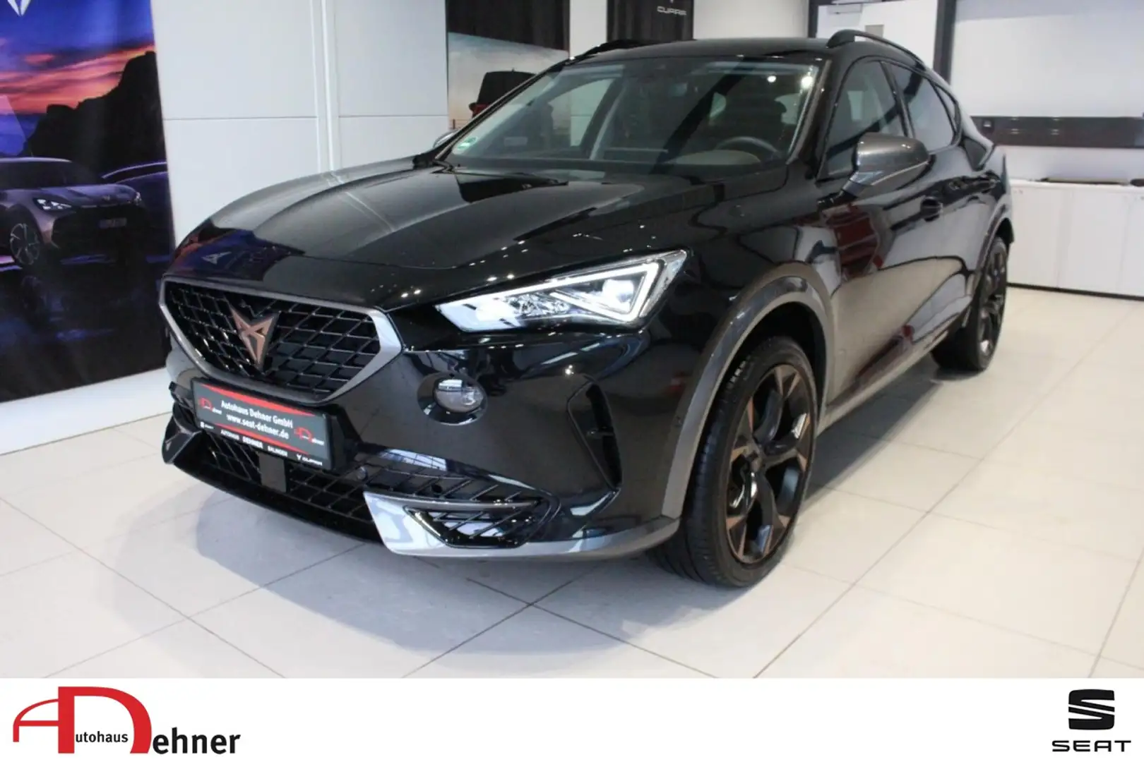 CUPRA Formentor 1.5 TSI DSG 5J GAR+AHK+elHK+CARPLAY Klima Navi Noir - 1