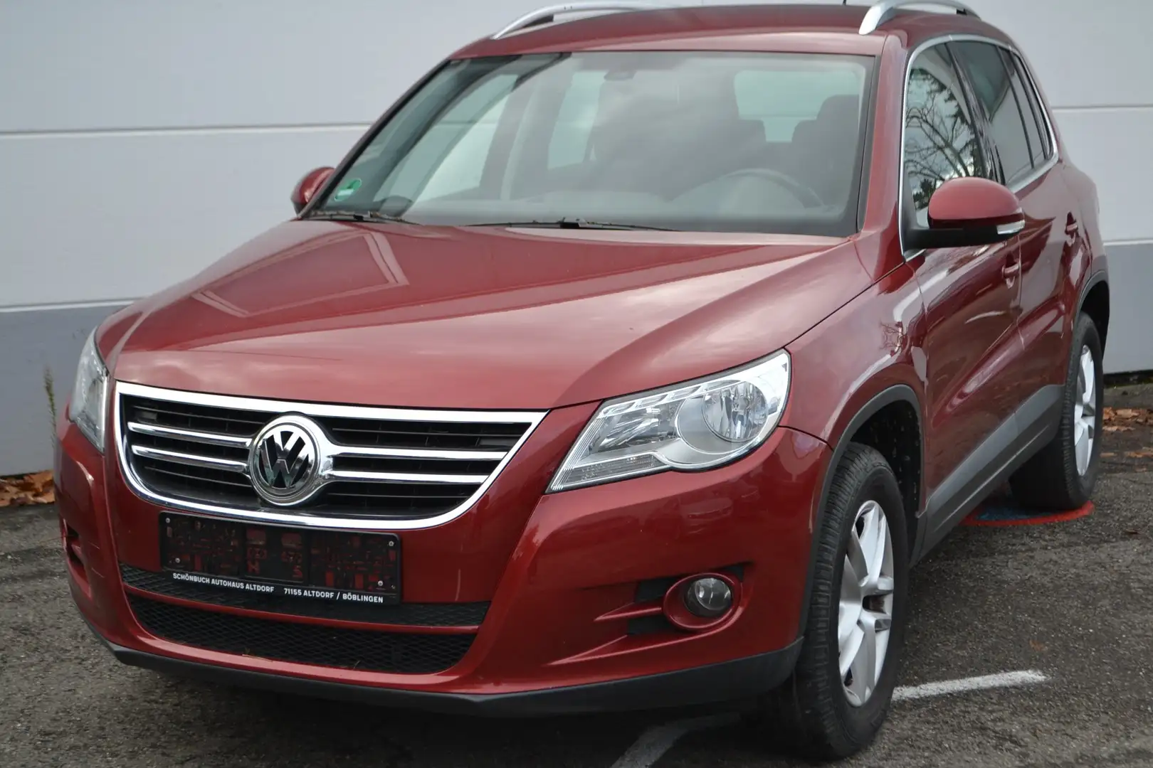 Volkswagen Tiguan Tiguan 2.0 TDI 4MOTION*Sport *AHK*66 TKM* Rot - 1