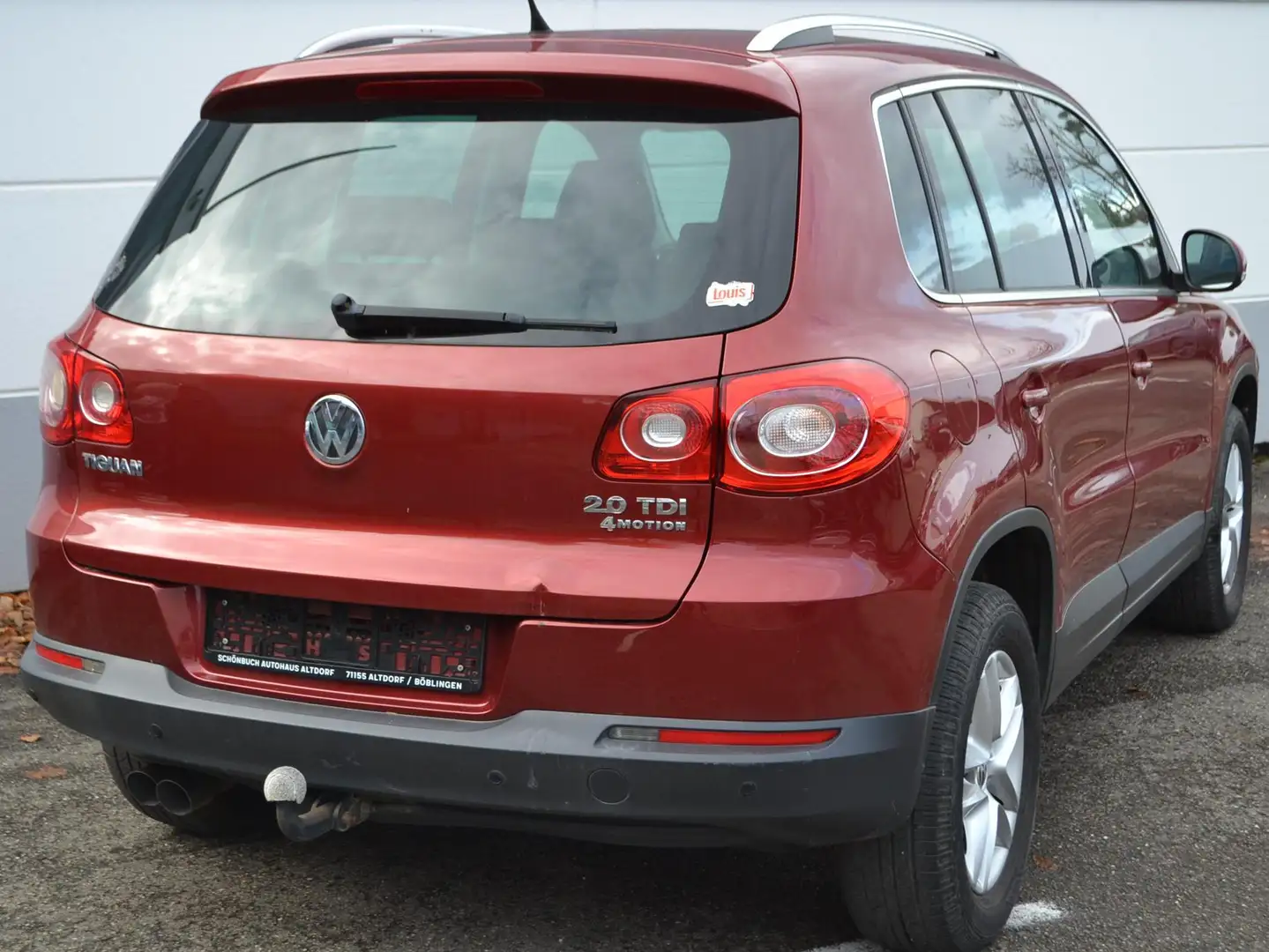 Volkswagen Tiguan Tiguan 2.0 TDI 4MOTION*Sport *AHK*66 TKM* Rot - 2