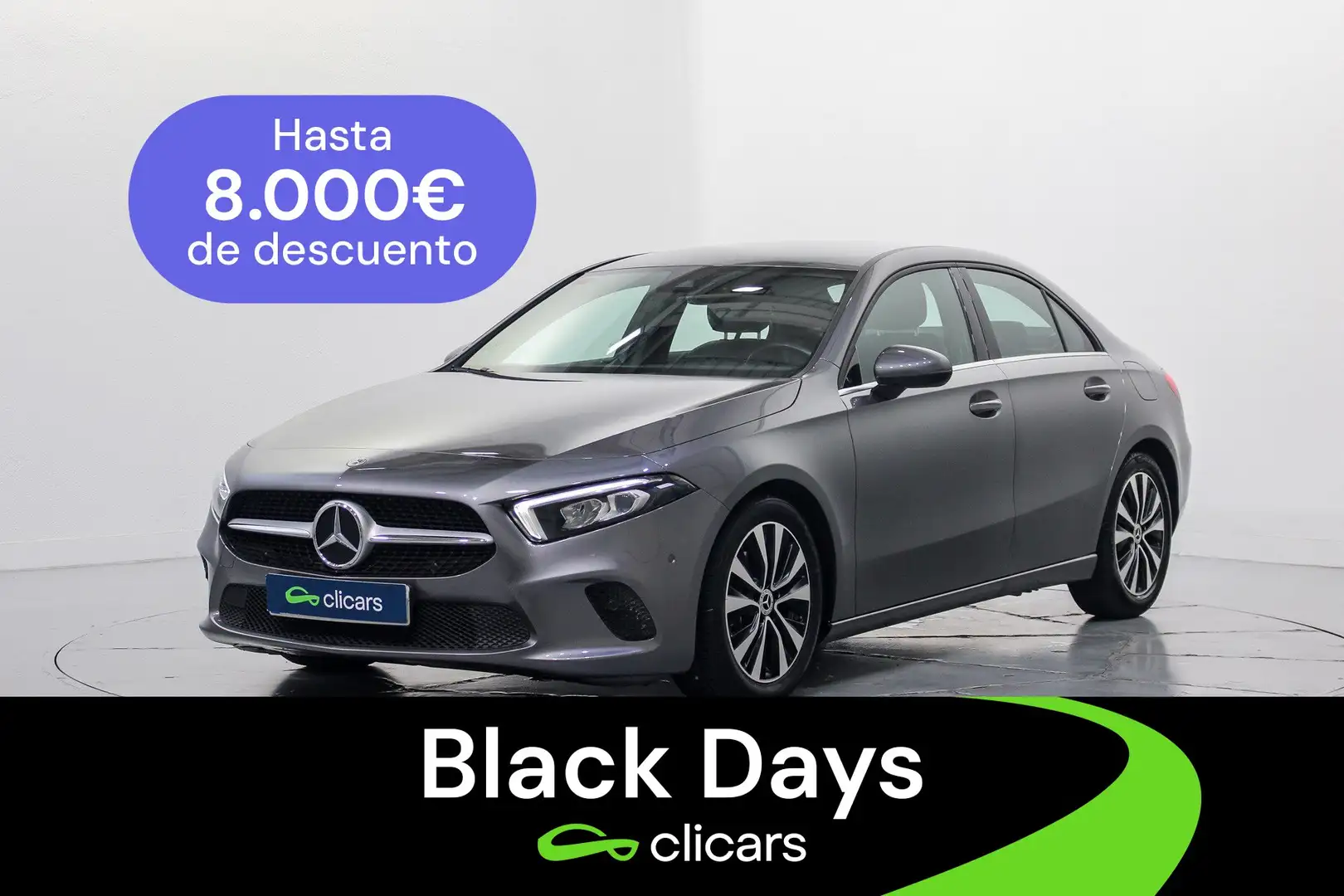 Mercedes-Benz A 180 180d 8G-DCT Plateado - 1