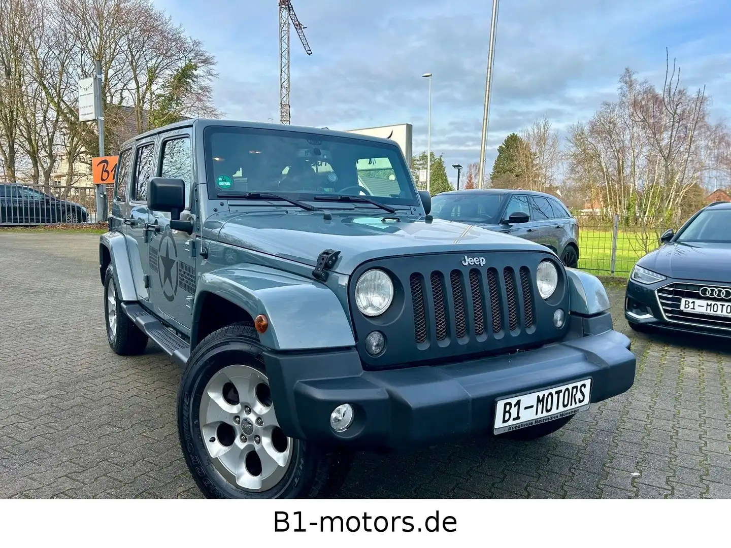 Jeep Wrangler Unlimited Sahara*Leder*AHK*Hardtop*TOP* Grau - 1
