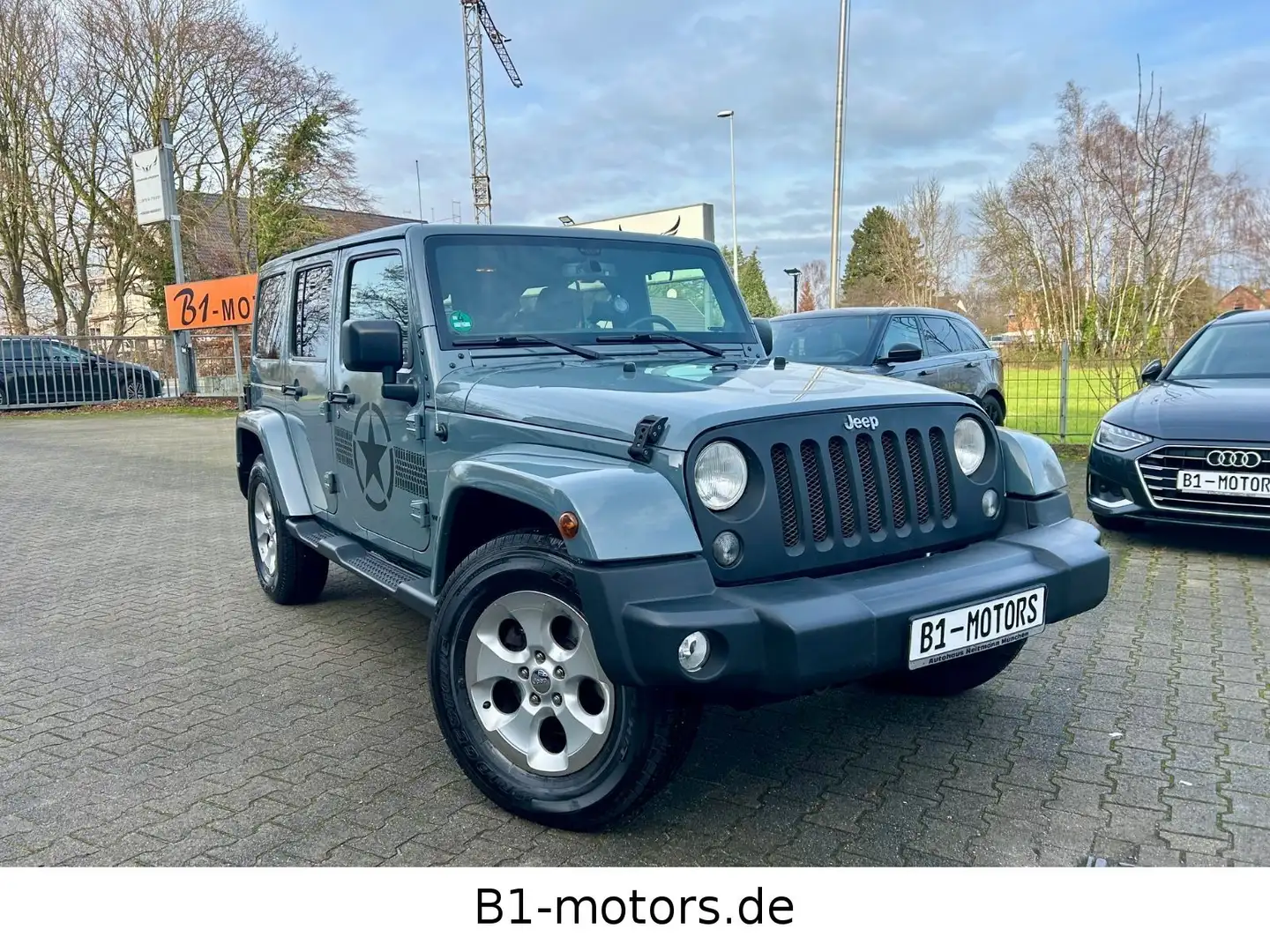 Jeep Wrangler Unlimited Sahara*Leder*AHK*Hardtop*TOP* Grau - 2