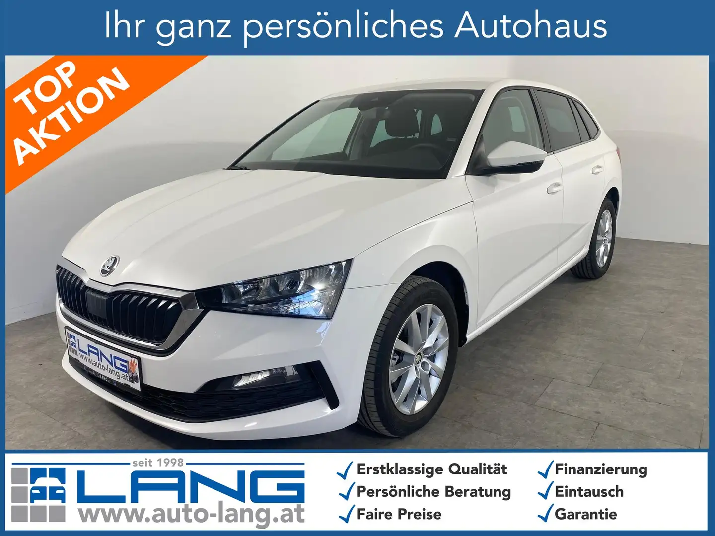 Skoda Scala 1.0 TSI Ambition OPF LED*Rückfahrkamera*Smart-L... Weiß - 1