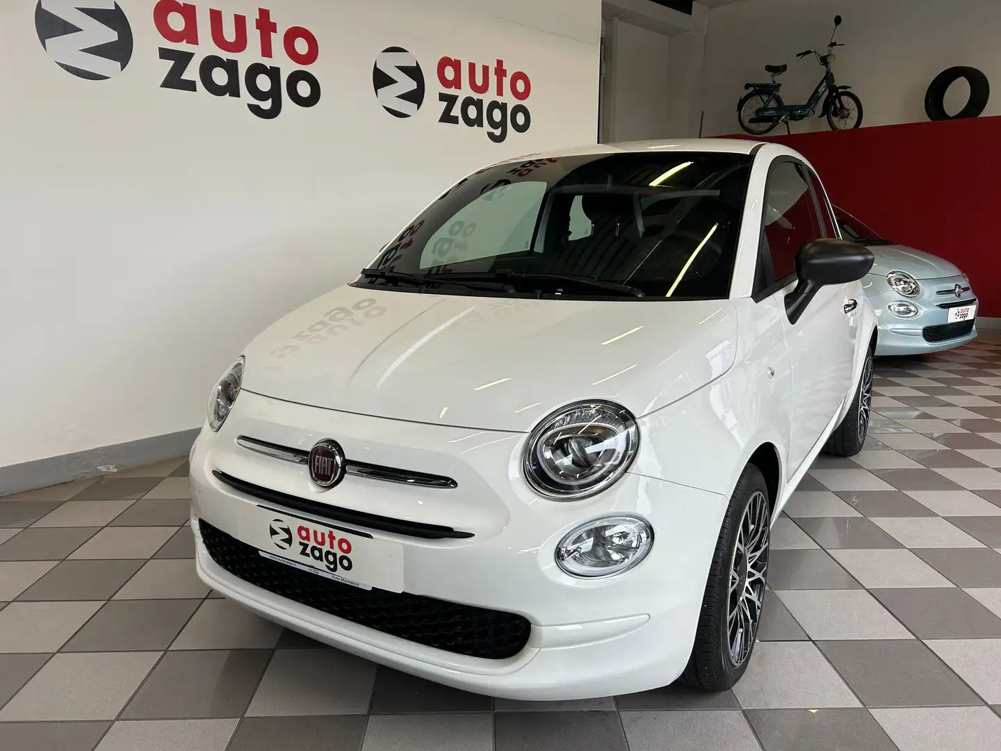 Fiat 500 1.0 hybrid Dolcevita 70cv Blanc - 1