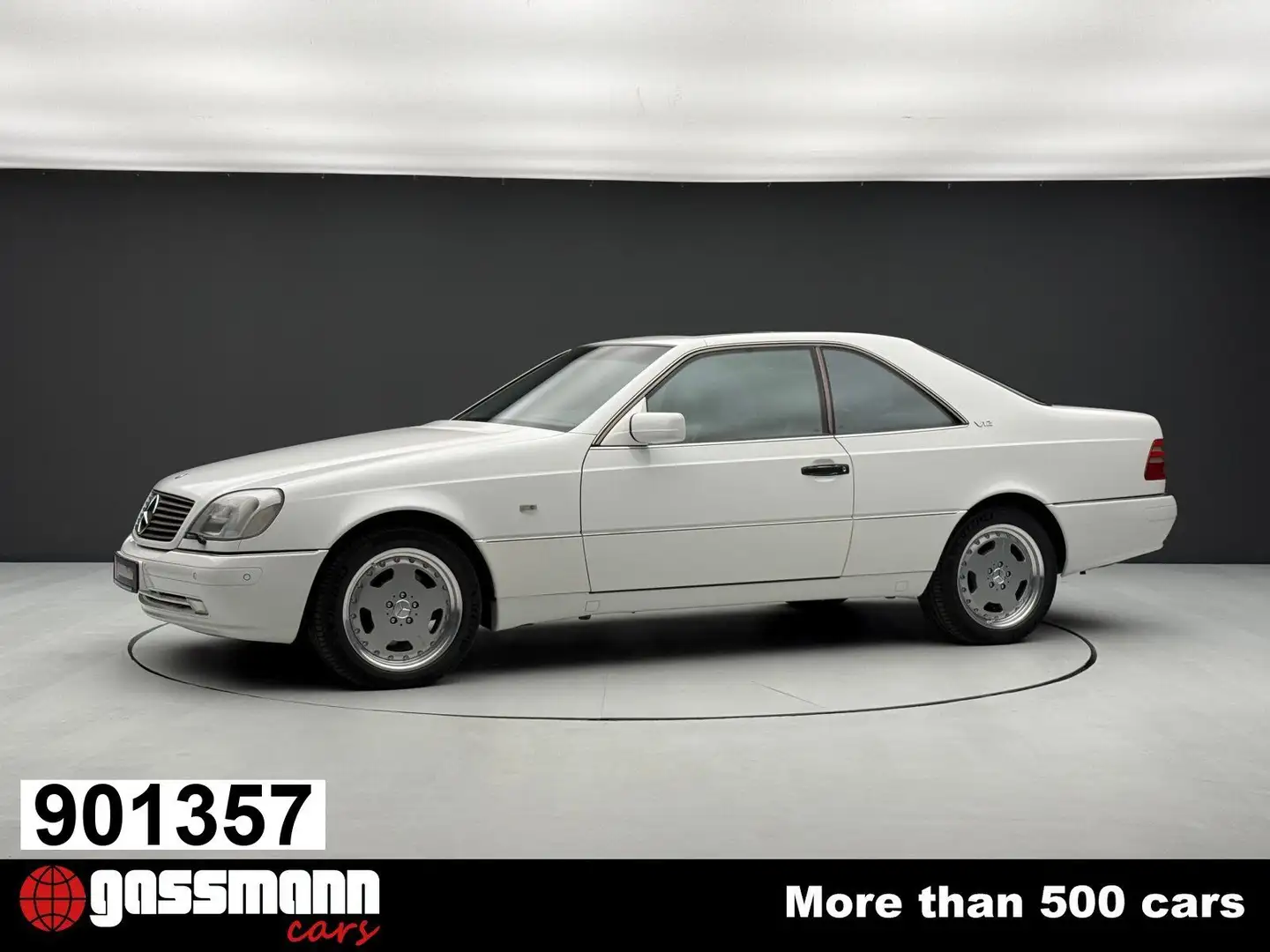Mercedes-Benz S 600 Coupe / CL 600 Coupe / 600 SEC C140 Weiß - 1