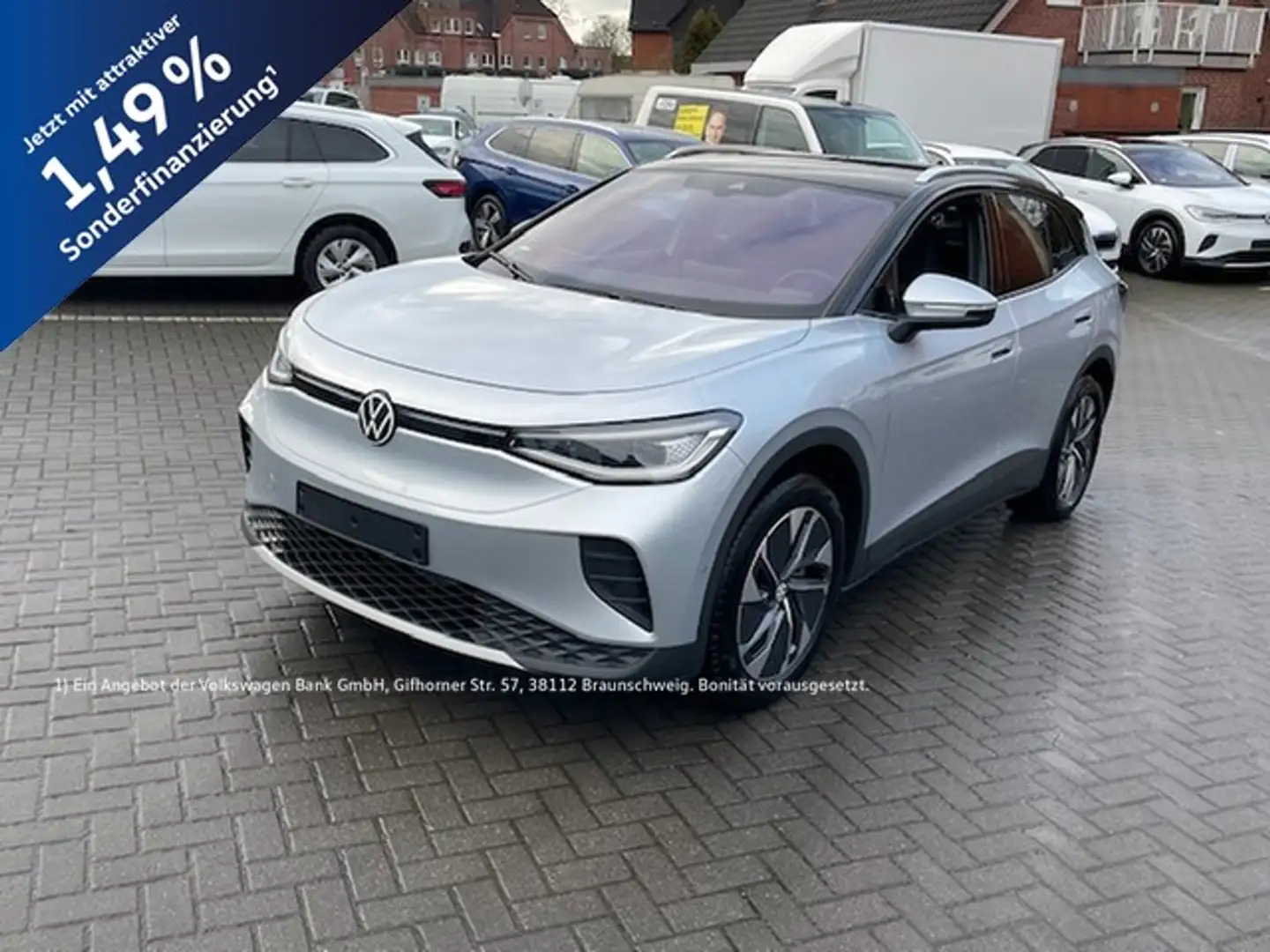 Volkswagen ID.4 Pro 210 kW R-Kamera ACC Wärmep. 19Zoll IQ-Light Grau - 1
