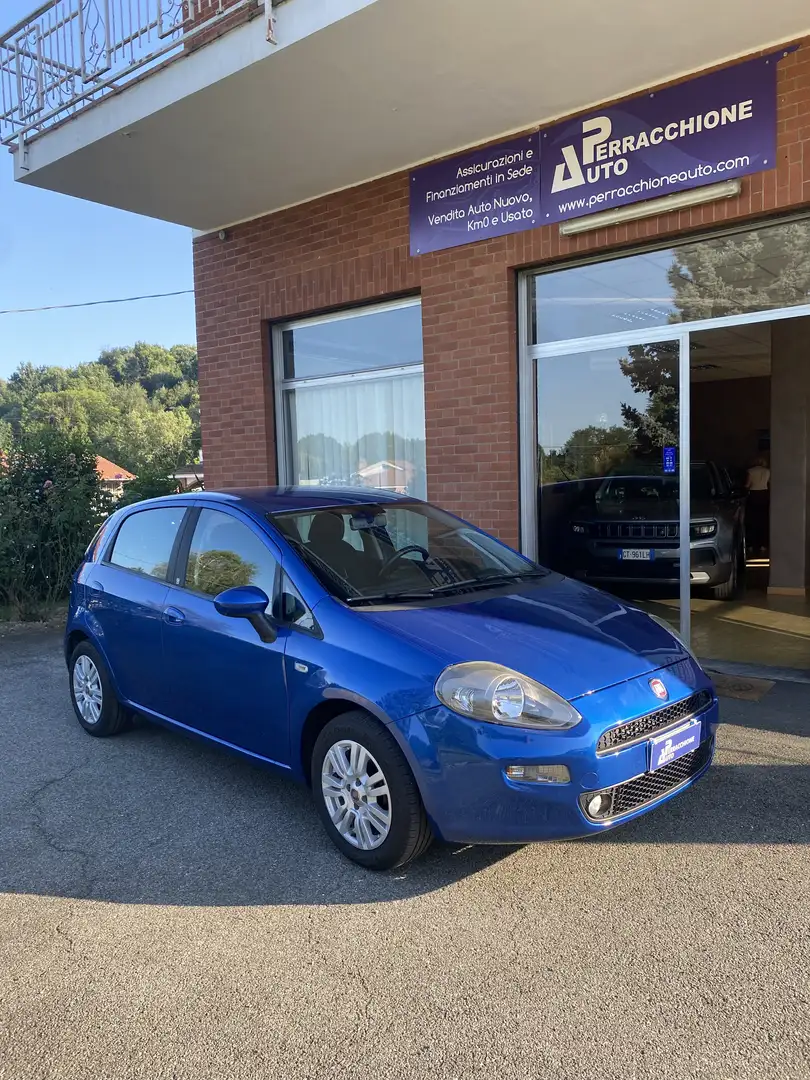 Fiat Punto Punto III 2012 5p 1.4 Lounge s Bleu - 1