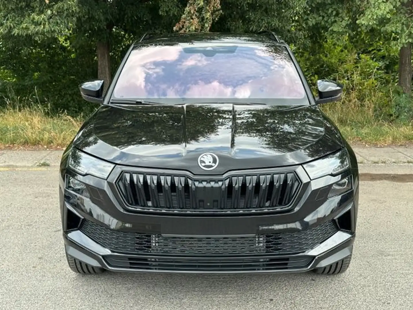 Skoda Karoq 2.0l TDI DSG 4x4 Sportline Navi ACC PDC Schwarz - 1