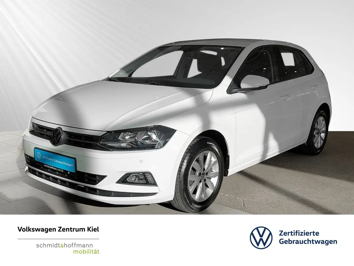 Volkswagen Polo Highline 1.0 TSI SITZHZ+PDC+RFK+CARPLAY Klima Weiß - 1
