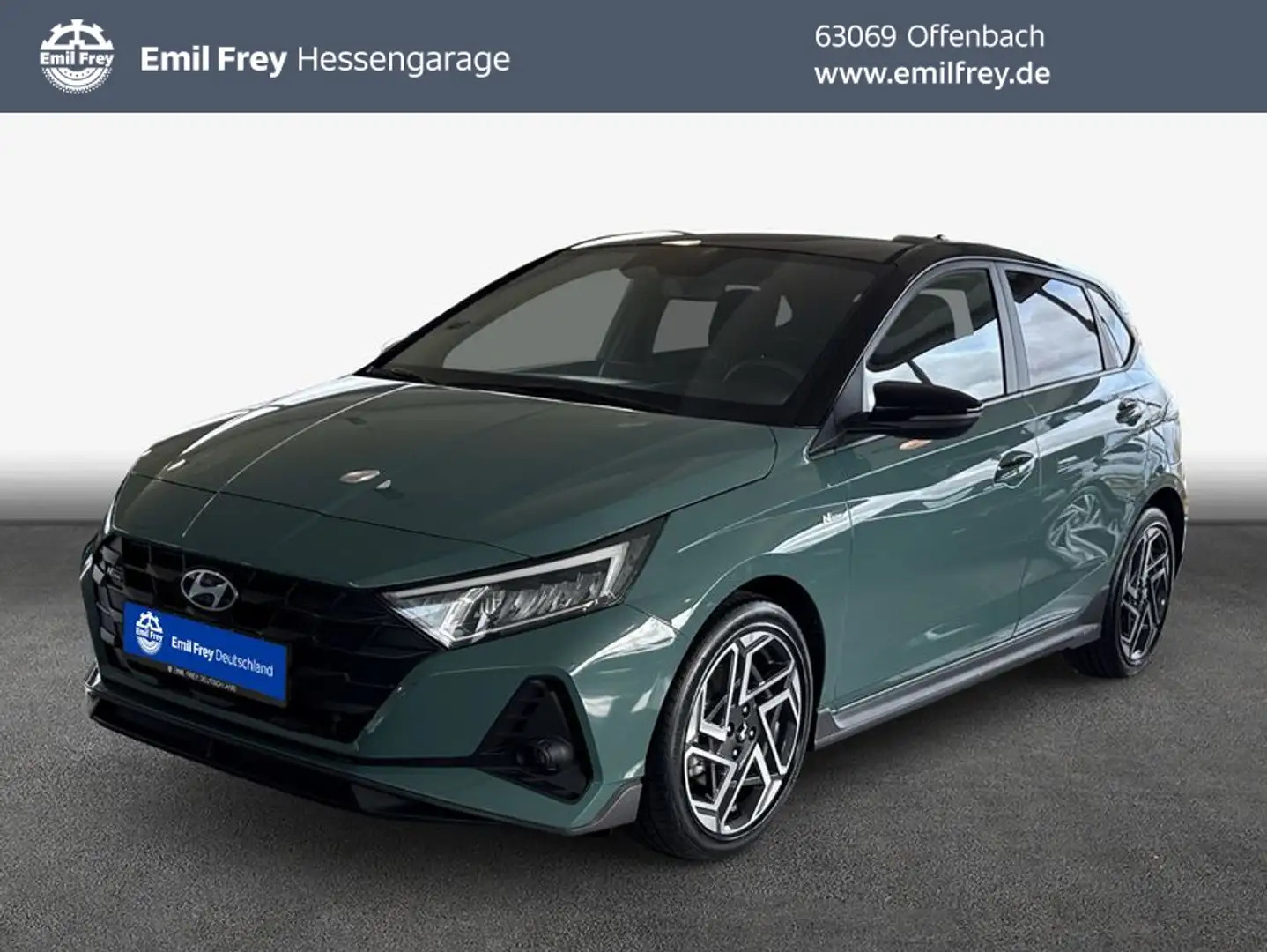 Hyundai i20 1.0 T-GDI N Line 74 kW, 5-türig Vert - 1