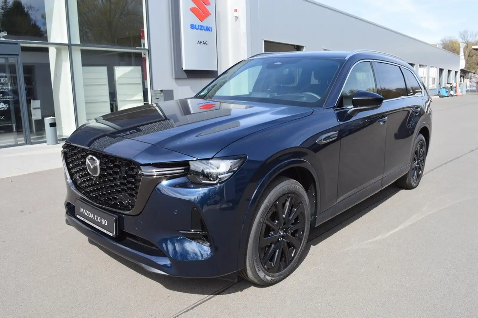 Mazda CX-80 e-SKYACTIV-D 254 M HYBRID AWD HOMURA PLUS *Voll* Blue - 2