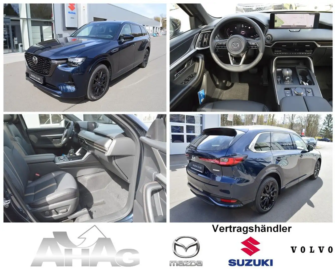 Mazda CX-80 e-SKYACTIV-D 254 M HYBRID AWD HOMURA PLUS *Voll* Blue - 1