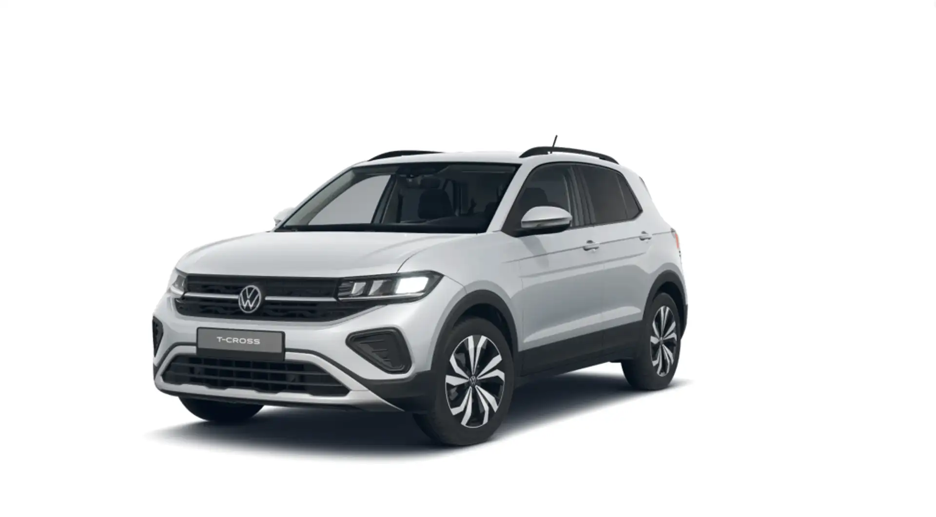 Volkswagen T-Cross 1.0 TSI Más 70kW Plateado - 1