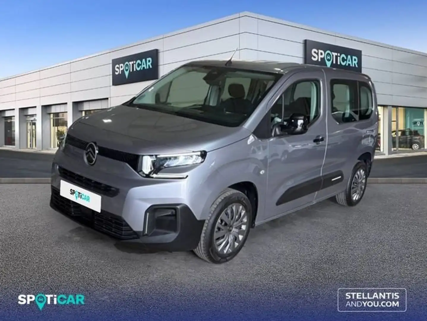 Citroen Berlingo Talla M BlueHDi 100 S&S Plus Gris - 1