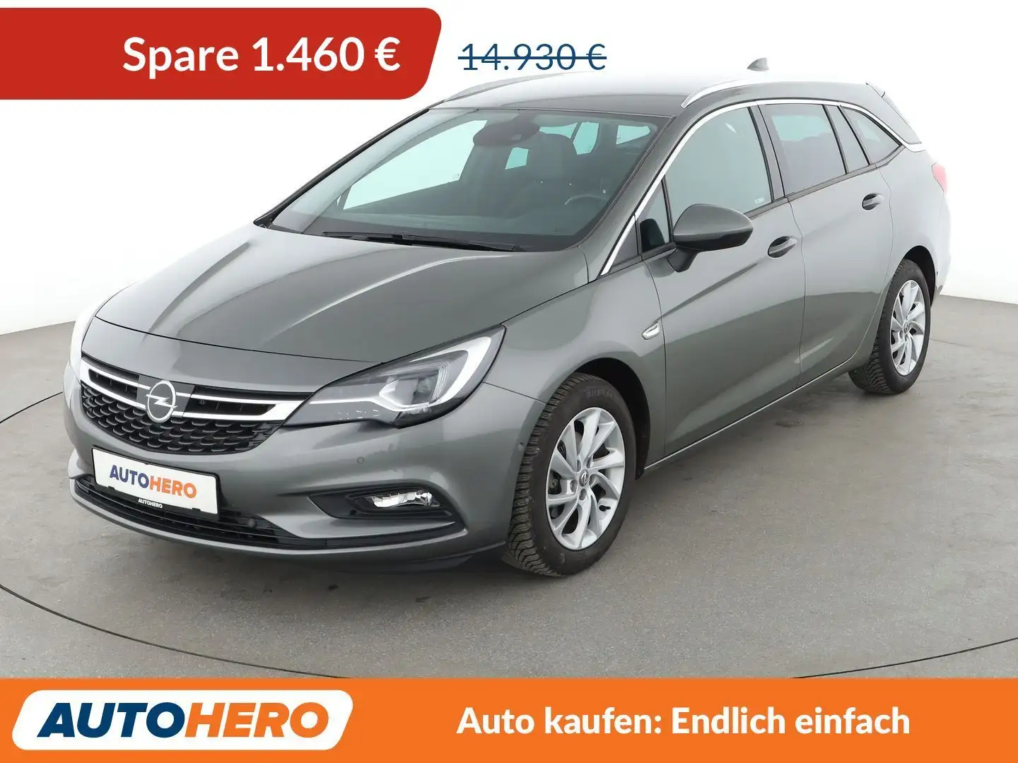 Opel Astra 1.4 SIDI Turbo Innovation Start/Stop Aut.*CAM* Grau - 1