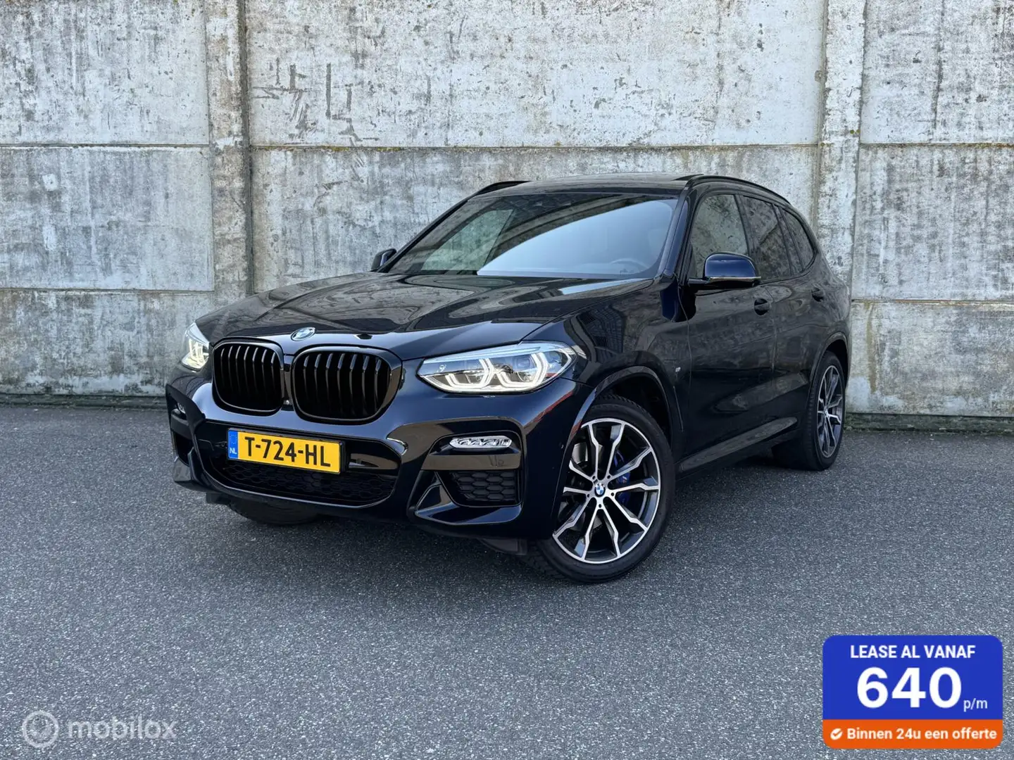 BMW X3 xDrive30i High Executive/Pano/HK audio/Leder/360 v Zwart - 1