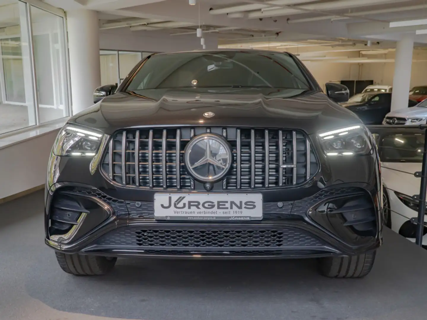 Mercedes-Benz GLE 53 AMG 4M+ Coupé Pano/Burm/AHK/Sitzklima/360 Schwarz - 2