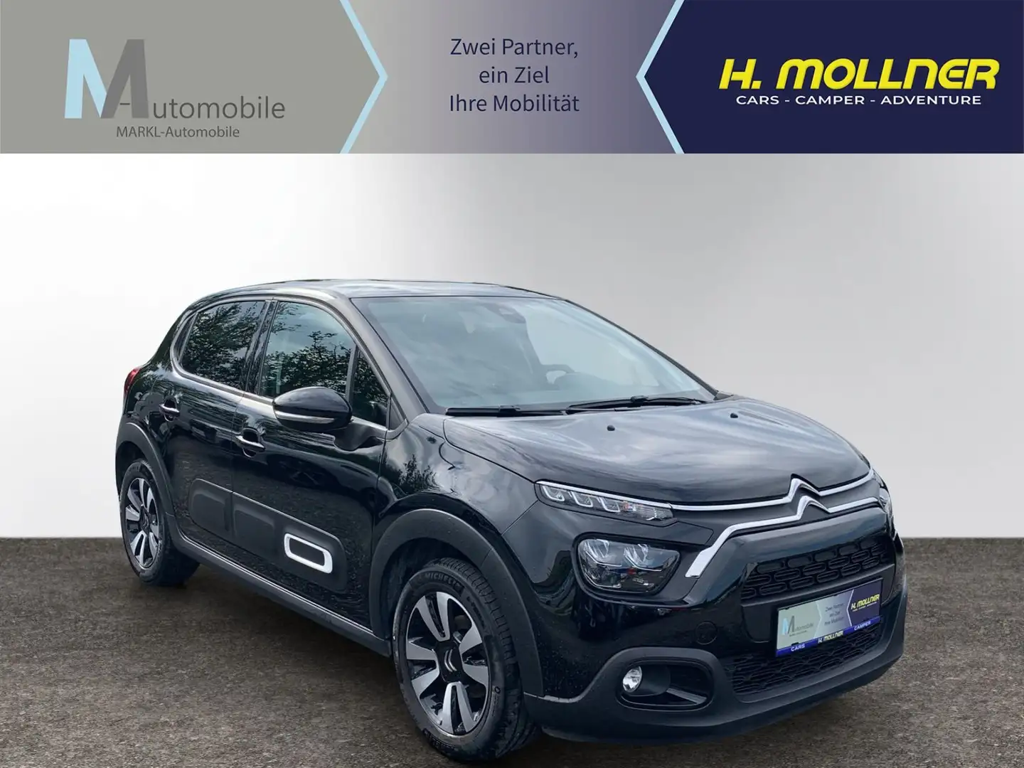 Citroen C3 MAX 110 PT Automatik Schwarz - 1