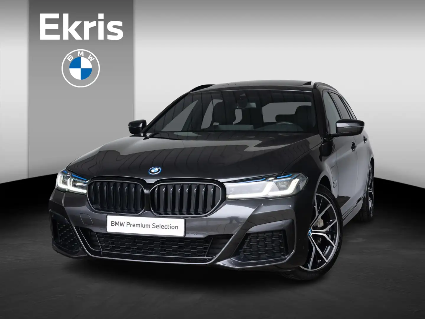 BMW 530 5 Serie Touring 530e | M Sportpakket | Innovation Grigio - 1