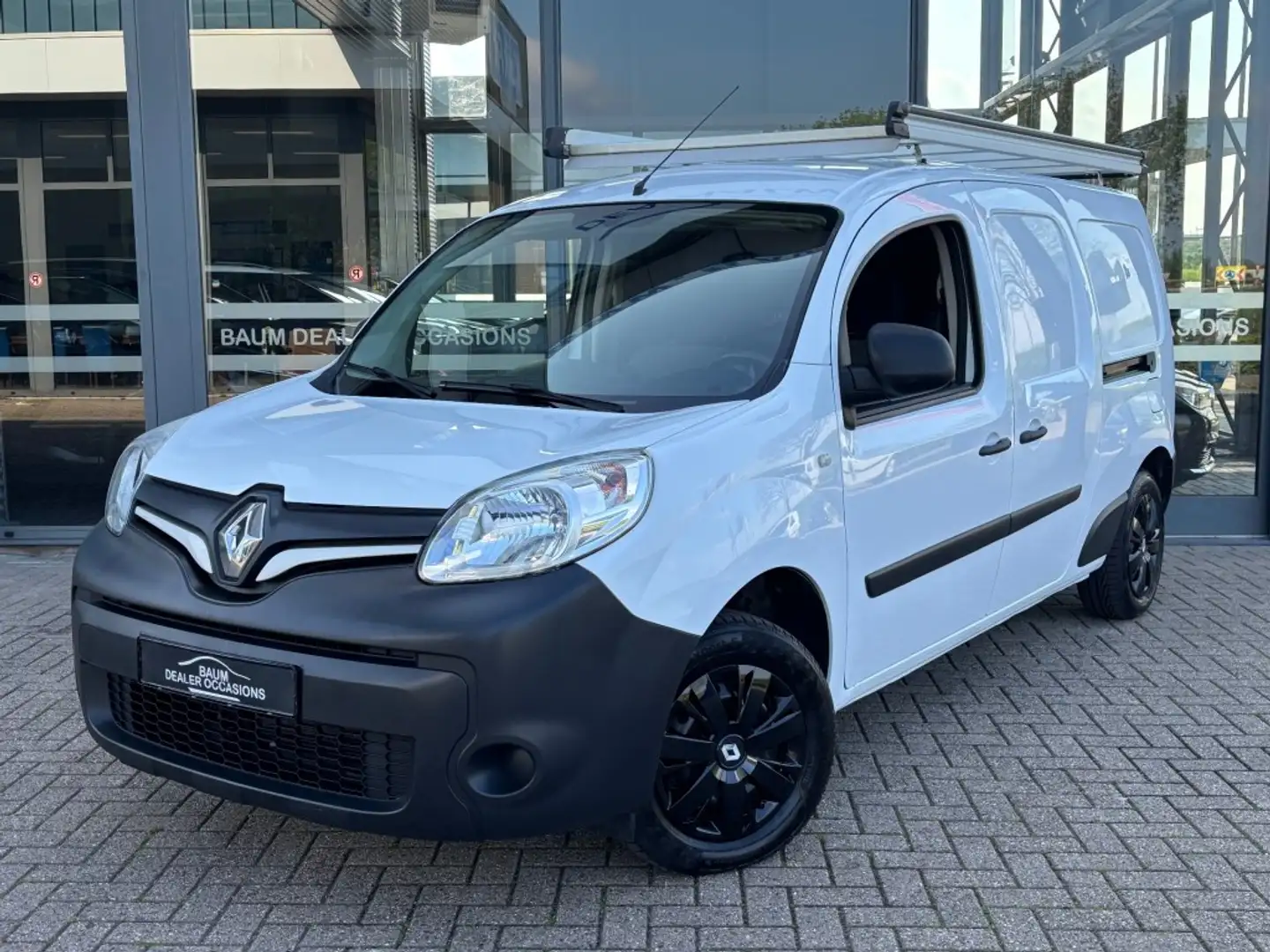 Renault Kangoo 1.5 DCI 110 PK MAXI AUTOMAAT AIRCO 2X SCHUIFDEUR Wit - 1