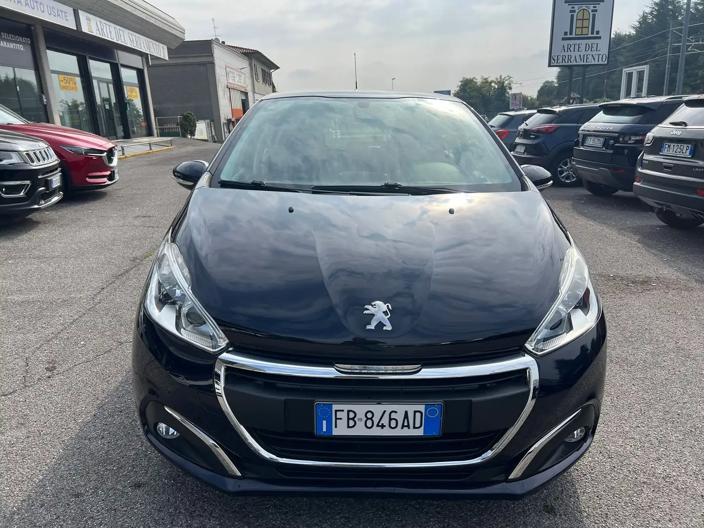 Peugeot 208 2015 5p 1.2 puretech Allure 82cv*82000km*OK NEOPAT Bleu - 2