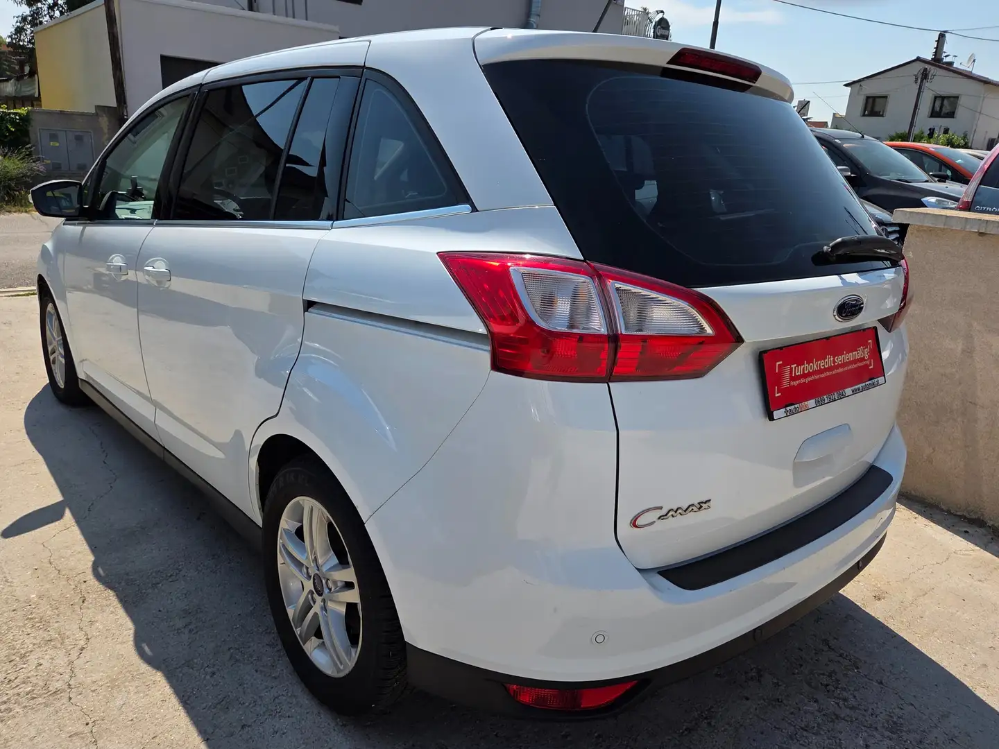 Ford Grand C-Max 2,0 Diesel Titanium  Automatik Weiß - 2