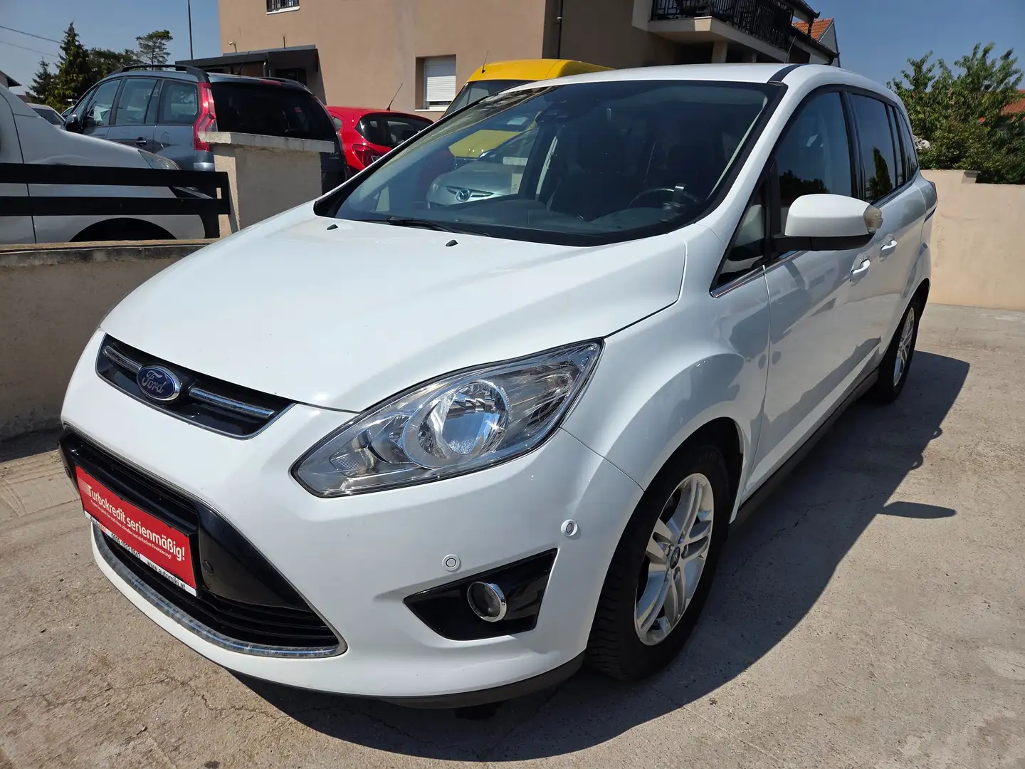 Ford Grand C-Max 2,0 Diesel Titanium  Automatik Weiß - 1