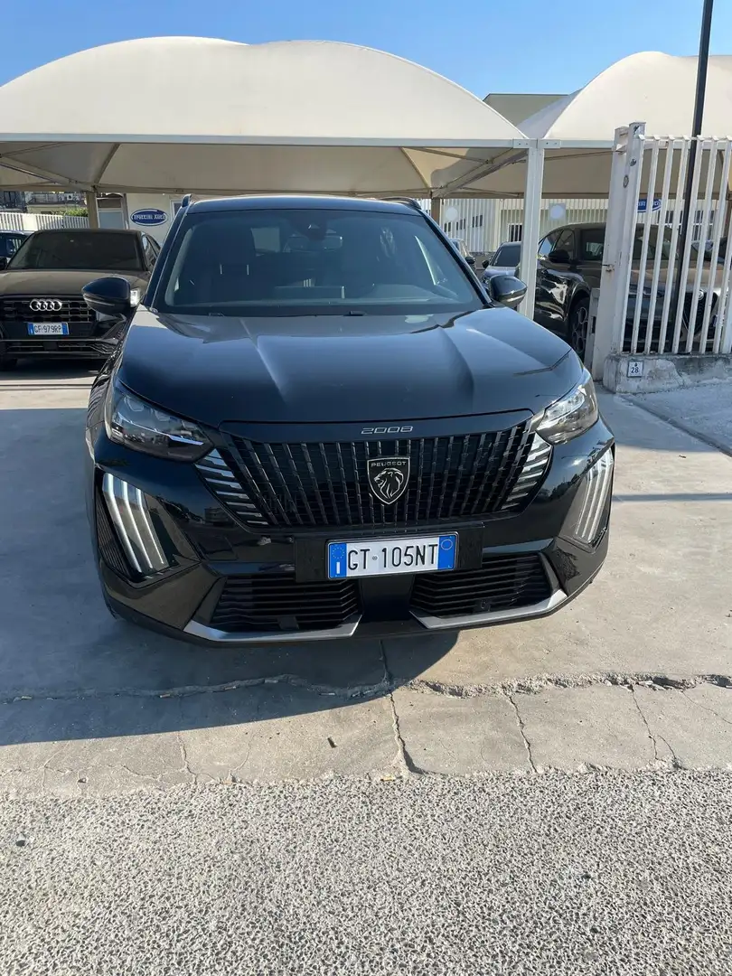 Peugeot 2008 2008 1.2 puretech GT Zwart - 1