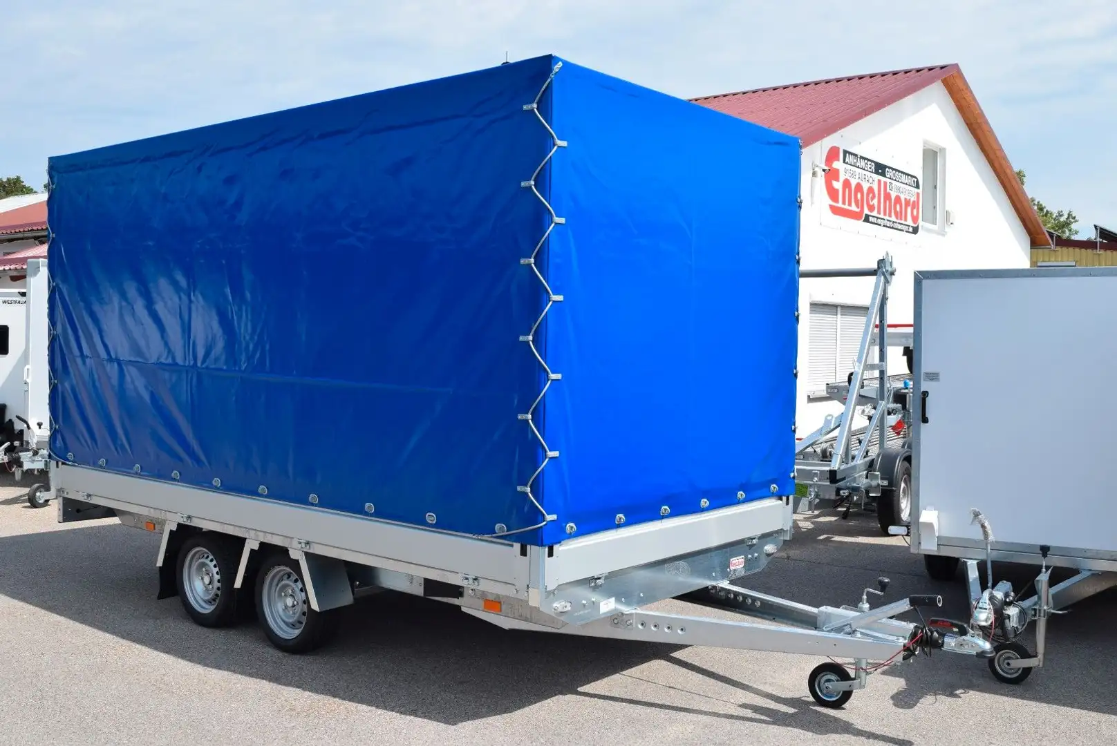 Altro Besttrailer AMAZON III  2,6x1,5m 2700 kg + PLANE - 1
