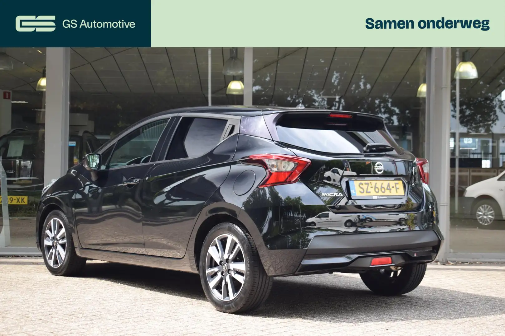 Nissan Micra 0.9 IG-T N-Connecta |NAV|CAMERA|LMV|PDC|ECC| Schwarz - 2