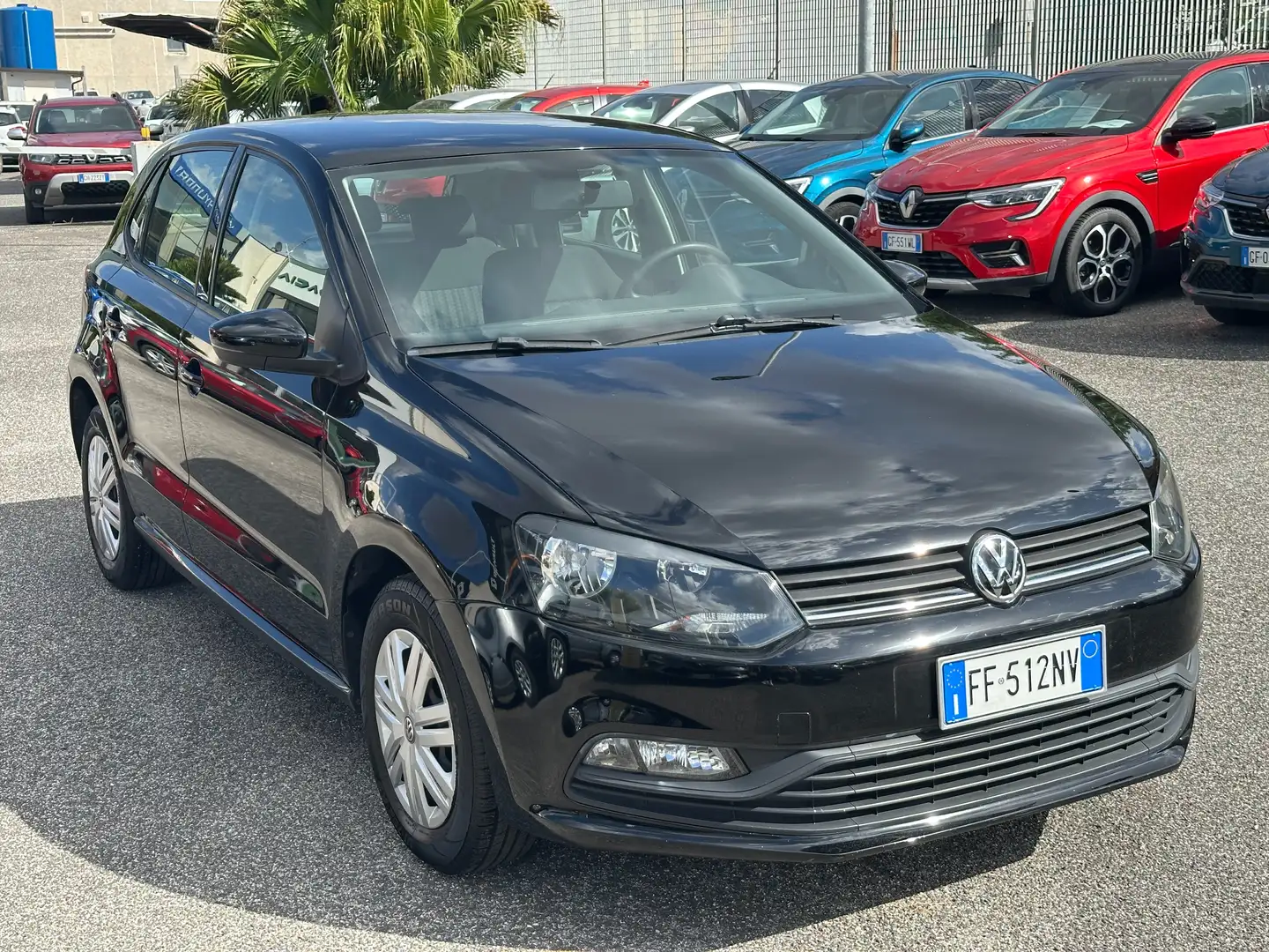 Volkswagen Polo Polo V 2014 5p 1.0 mpi Trendline 60cv Nero - 1