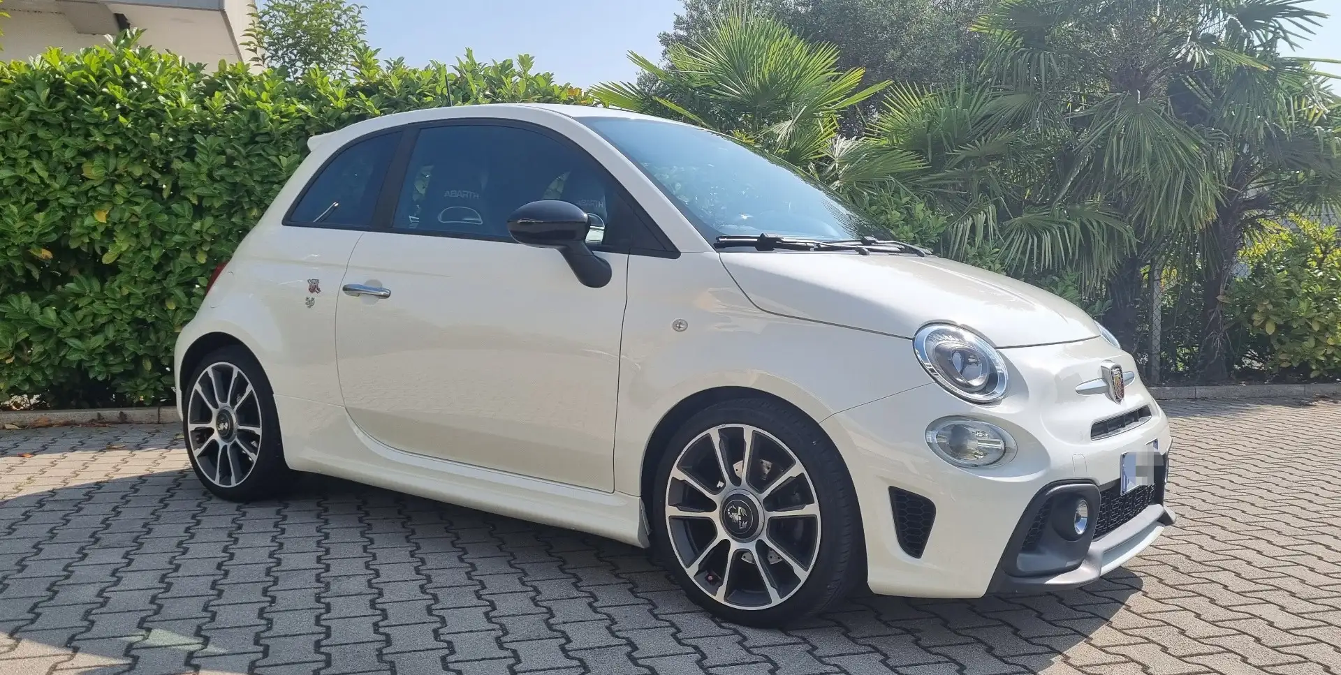 Abarth 595 Turismo 595C 1.4 t-jet 165cv Blanc - 2