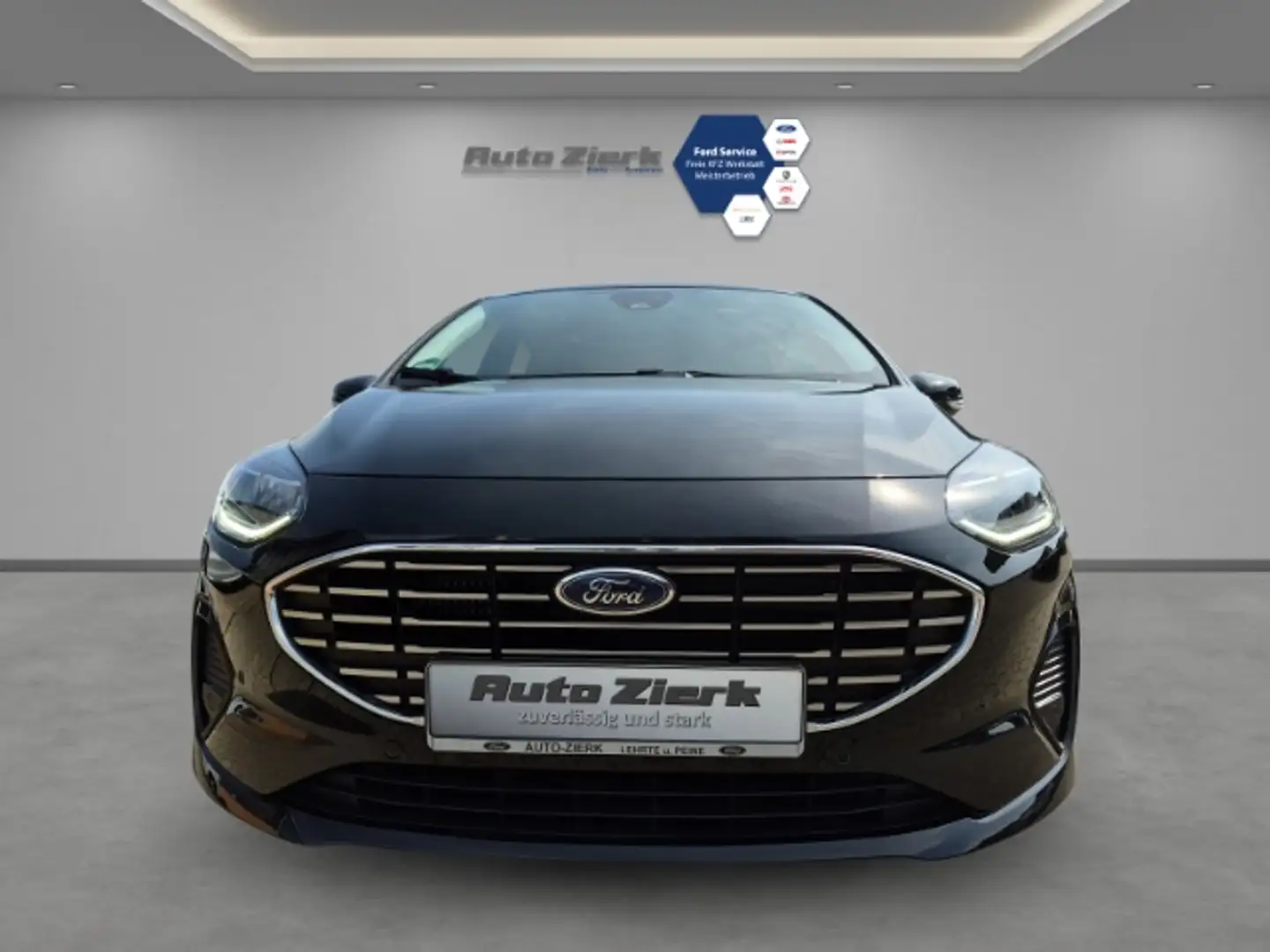 Ford Fiesta Vignale 1.0 EB M-Hyb. EU6d el. Dach Ganzjahresreif Schwarz - 2