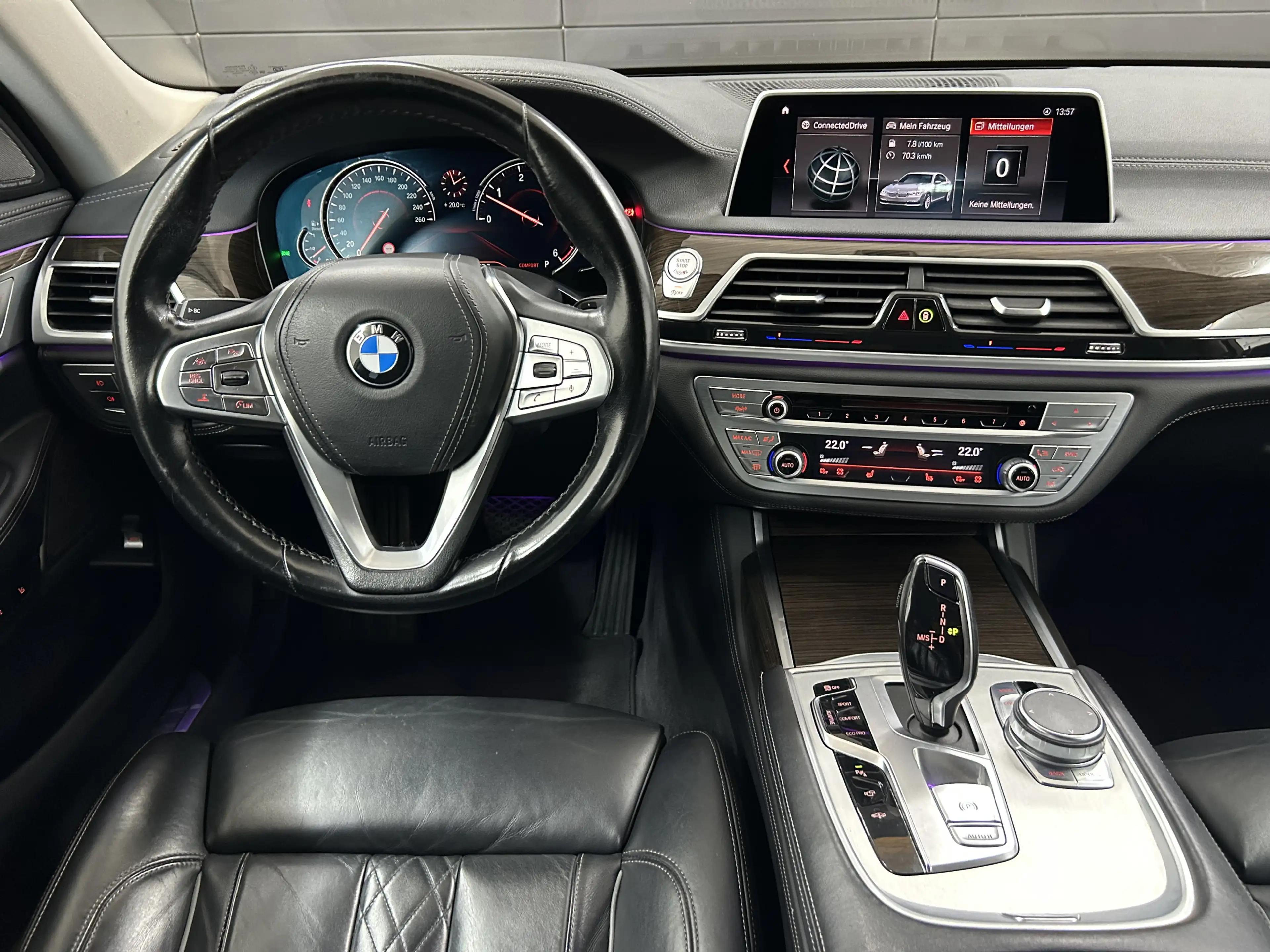 BMW 730 d+360*+ACC+HUD+Massage+Digital+LED+Sound — photo 12
