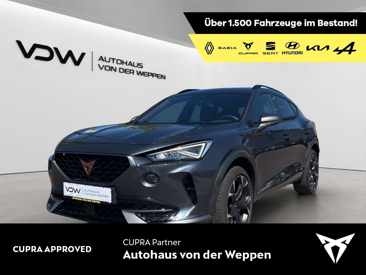 Cupra Formentor 2023 — TSI DSG Navi Beats FahrAsXL ACC
