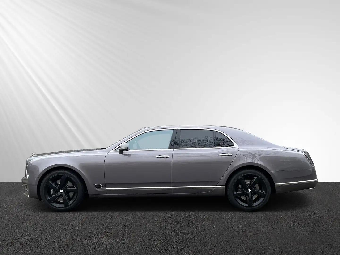 Bentley Mulsanne 6.8 Speed, Carbon, neuer Service Grijs - 2