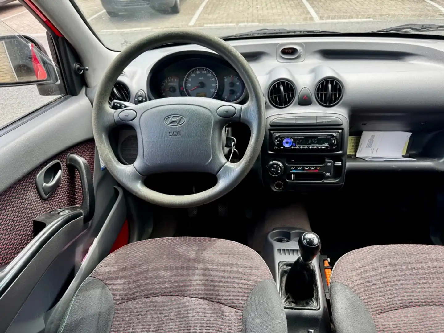 Hyundai Atos 1.1i Active Cool AIRCO NAP APK 4-2026 N. KOPPELING Червоний - 2