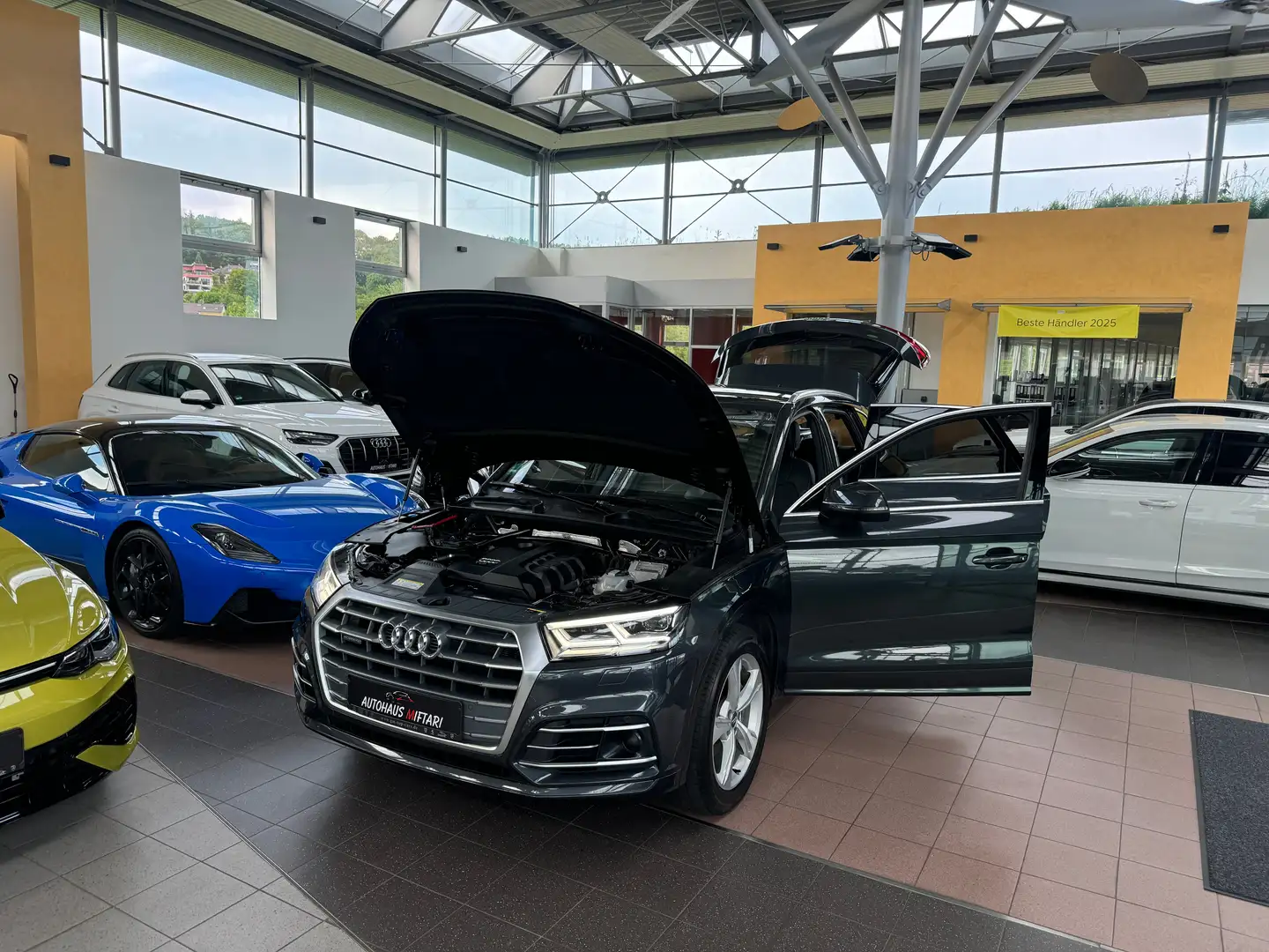 Audi Q5 40 TDI quattro S line Virtual Luft Matrix Keyless Grau - 2