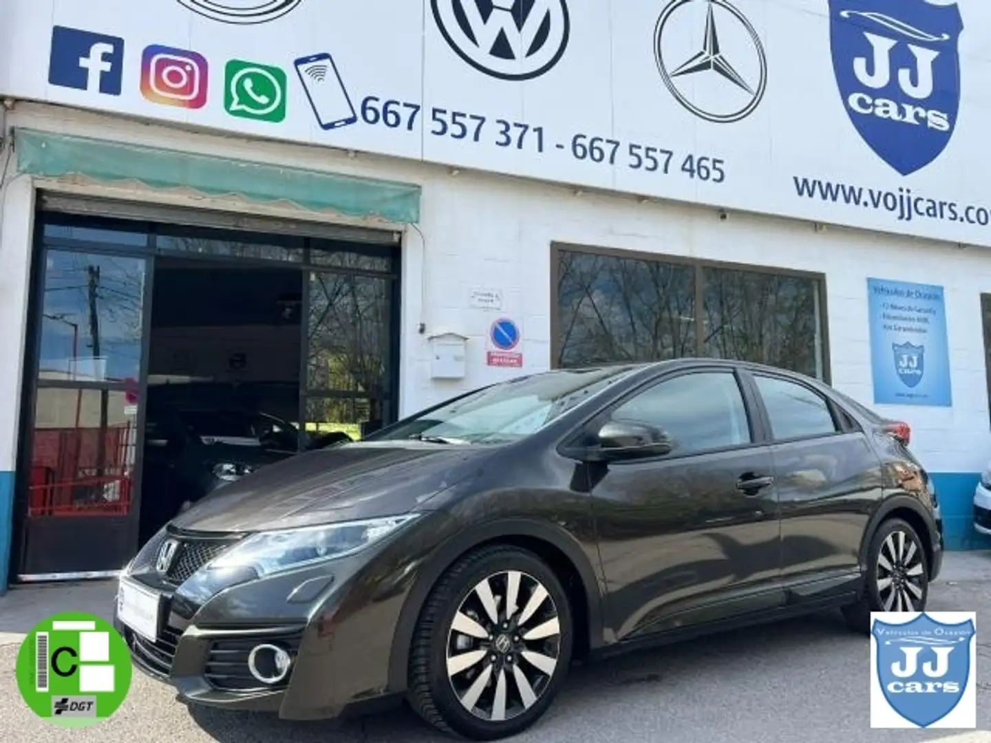 Honda Civic 1.4 i-VTEC Comfort Marrón - 1