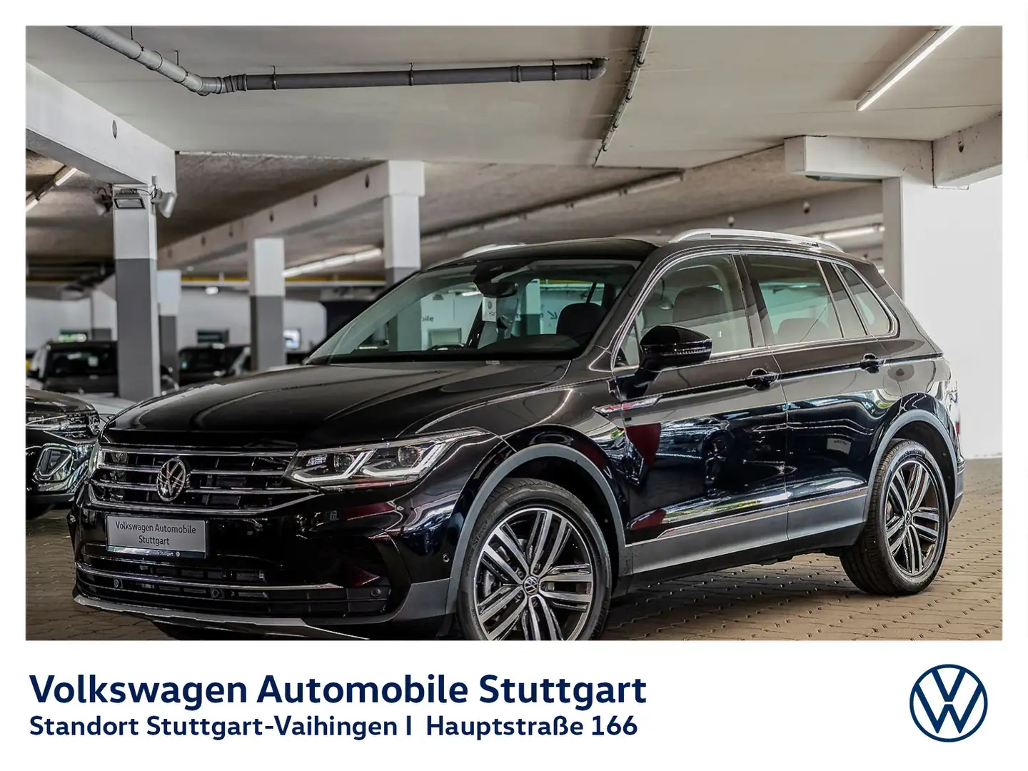 Volkswagen Tiguan Life 2.0 TDI DSG AHK SHZ Navi Schwarz - 1