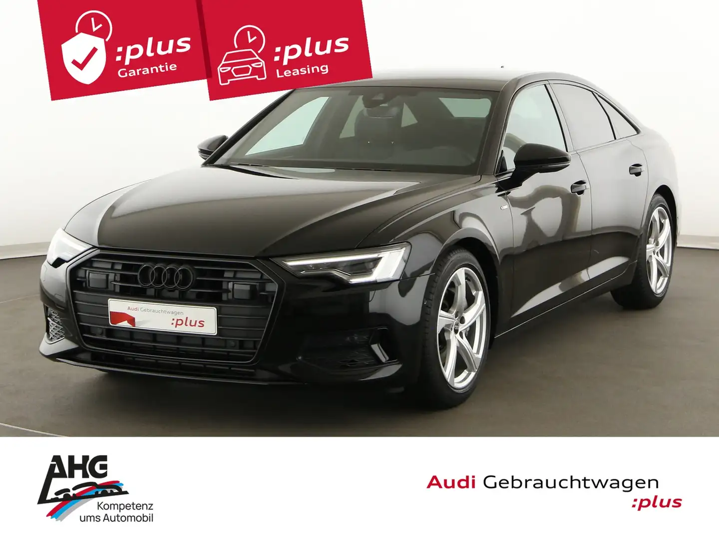 Audi A6 Limousine 45 TFSI S tronic sport Zwart - 1
