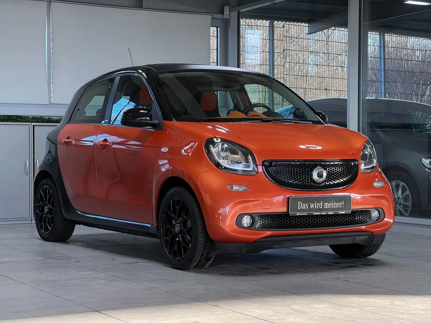 smart forFour forfour Passion SPORT FALTDACH+NAVI+KLIMA+SHZ+++ Orange - 2