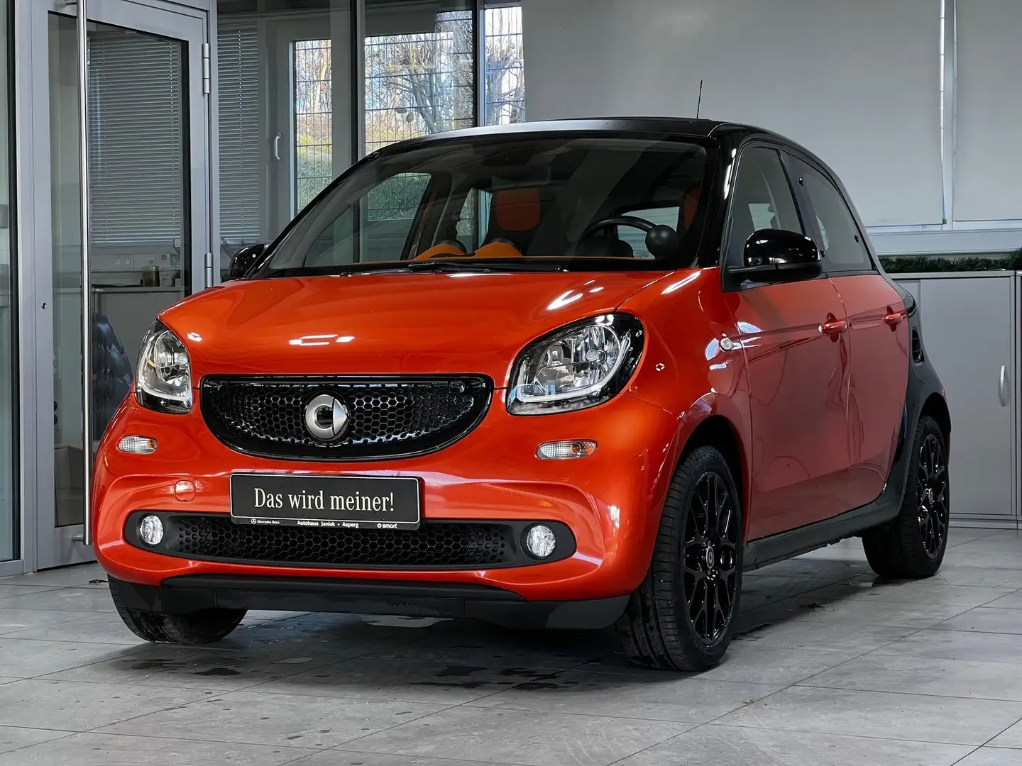 smart forFour forfour Passion SPORT FALTDACH+NAVI+KLIMA+SHZ+++ Orange - 1