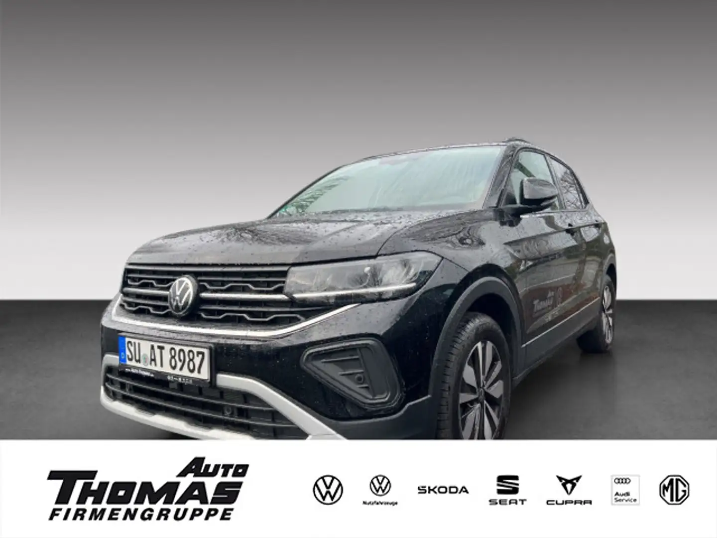 Volkswagen T-Cross 1.0 TSI 5-Gang Goal Shz Klima Schwarz - 1