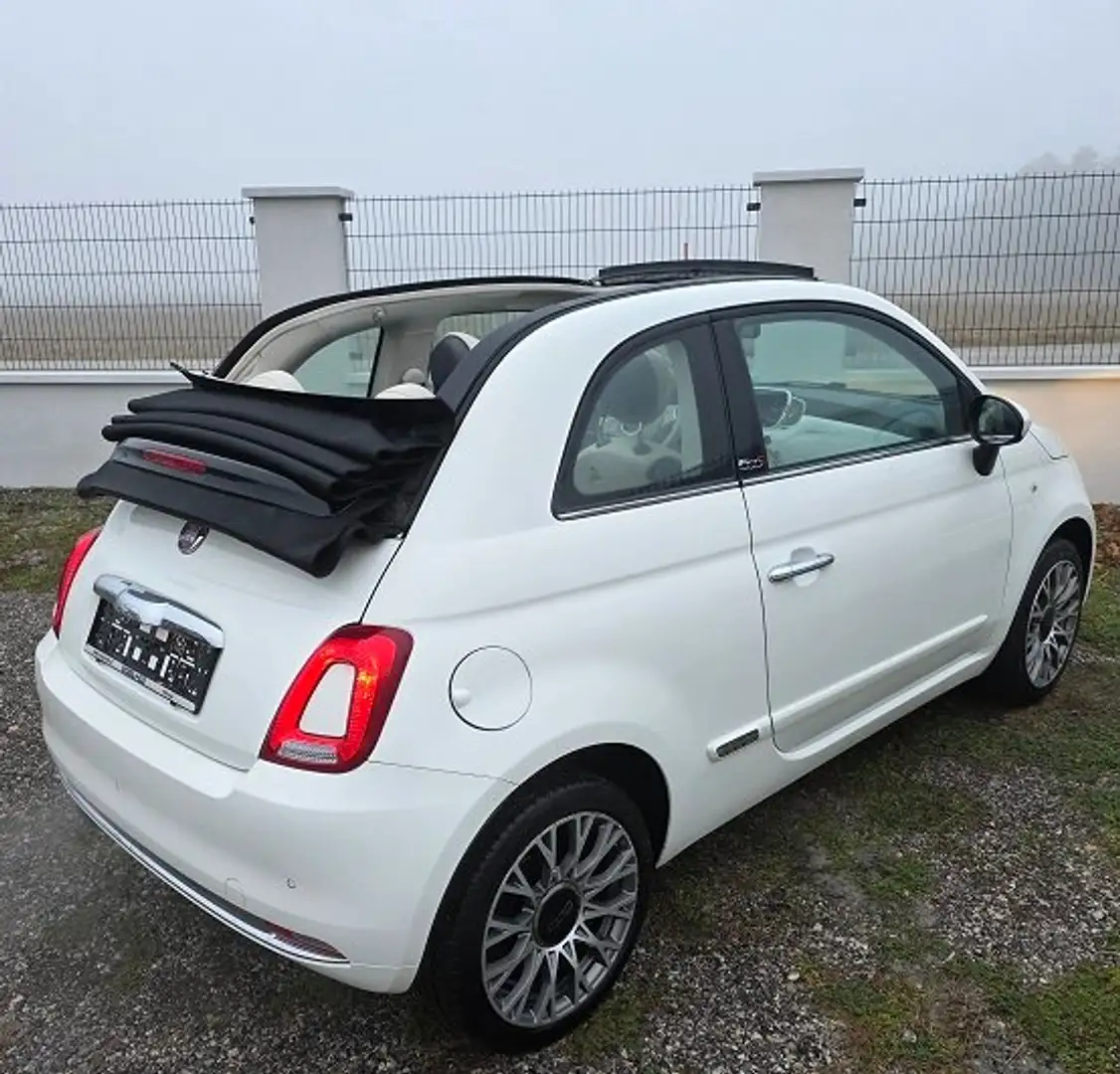 Fiat 500C 500C 1,2 69 Lounge Weiß - 2