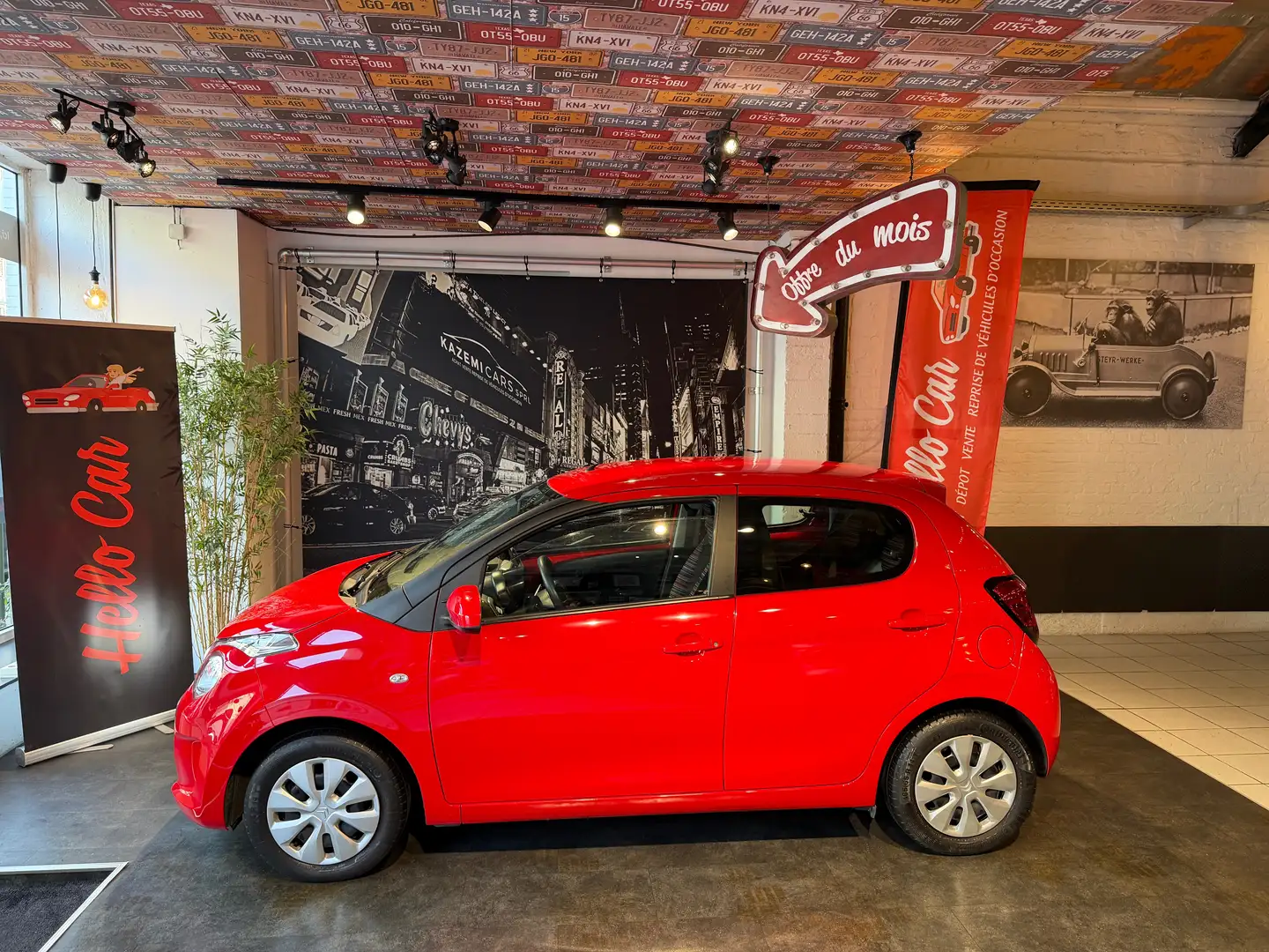 Citroen C1 C1 1.0 VTi * AIRCO * RADAR RECUL * GARANTIE * USB Rood - 2